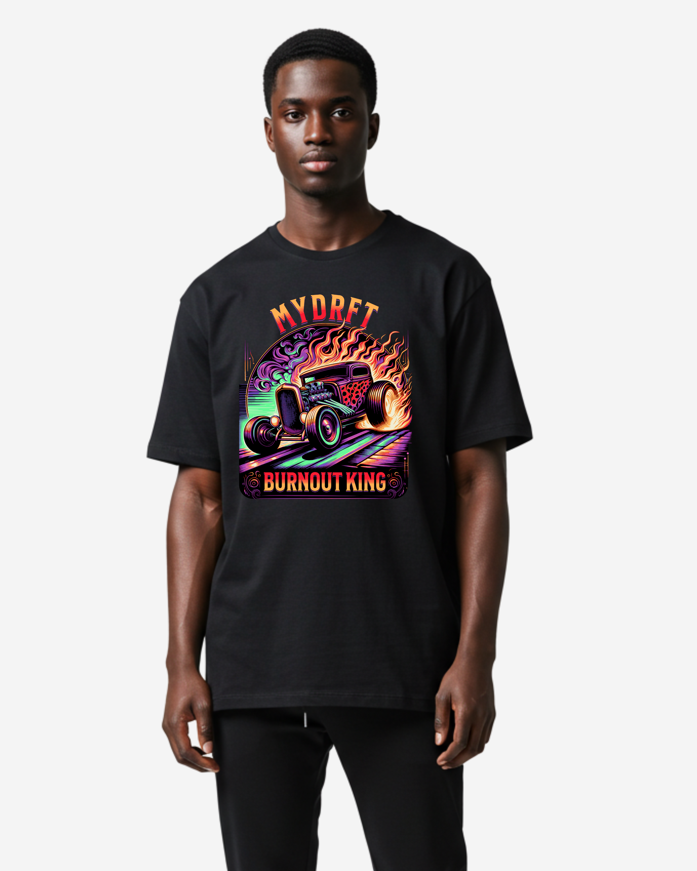 Flame's Fury Oversized T-Shirt