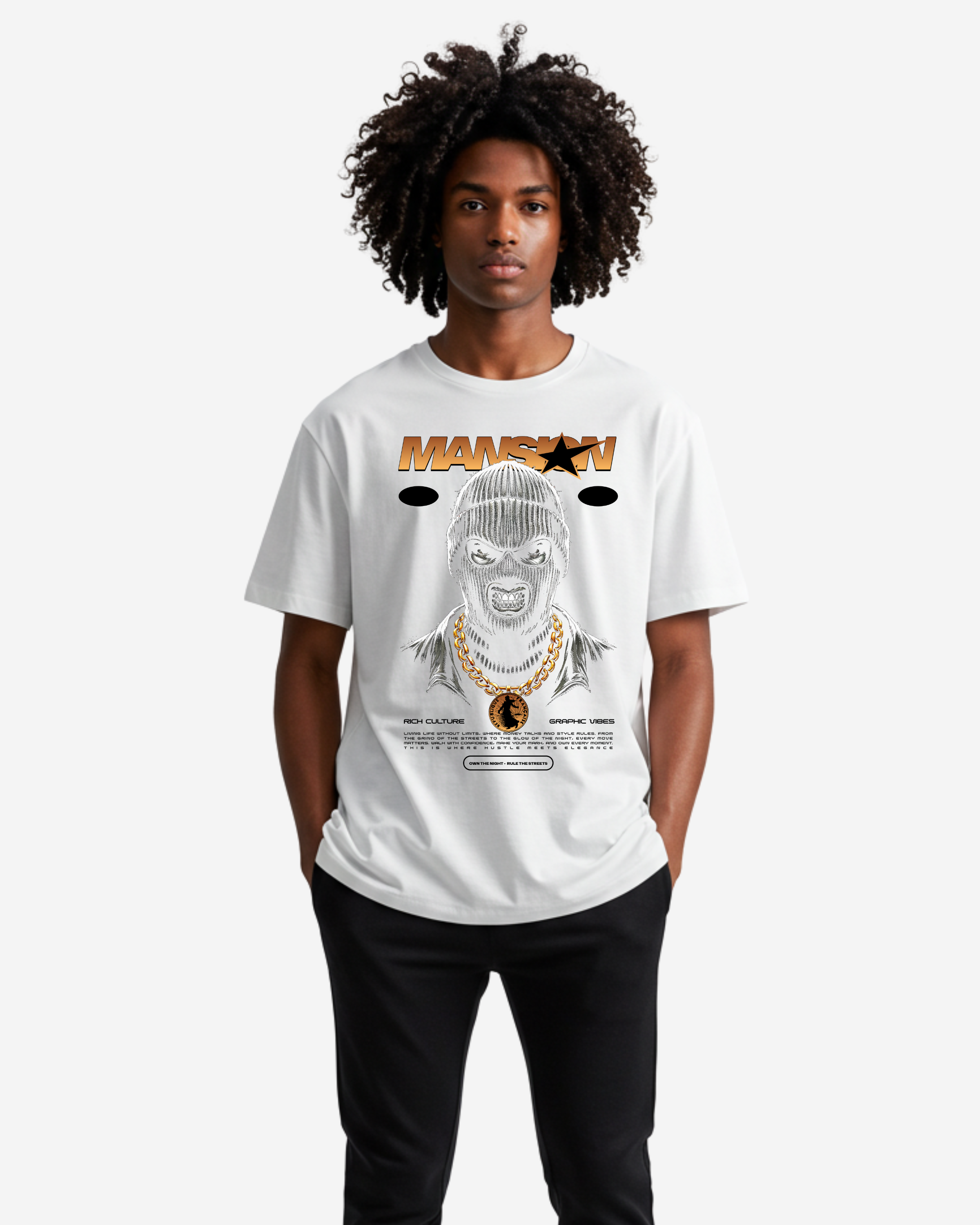 Mansion Men's Oversized T-Shirt