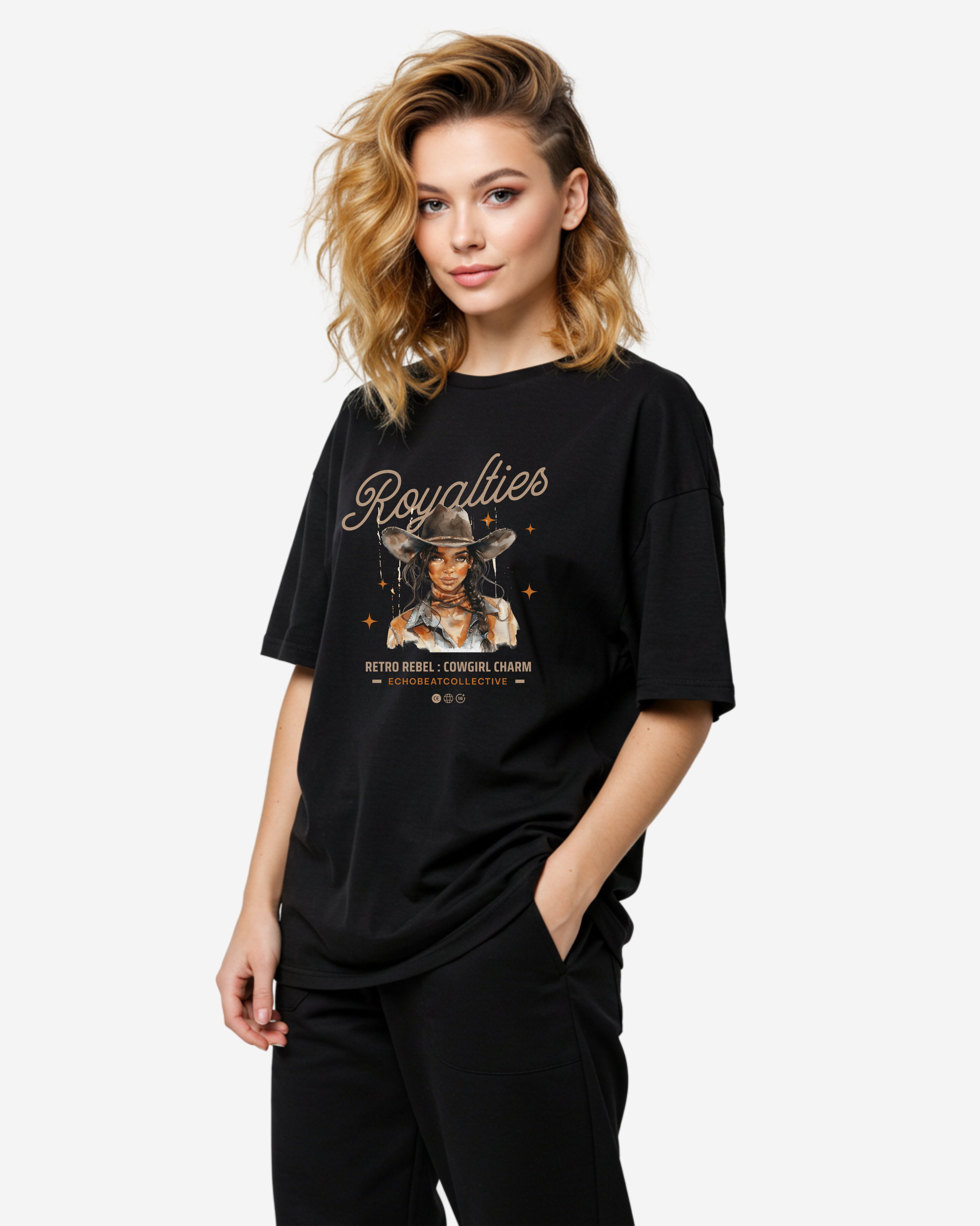 Rustic Royalties Women's Oversized T-Shirt