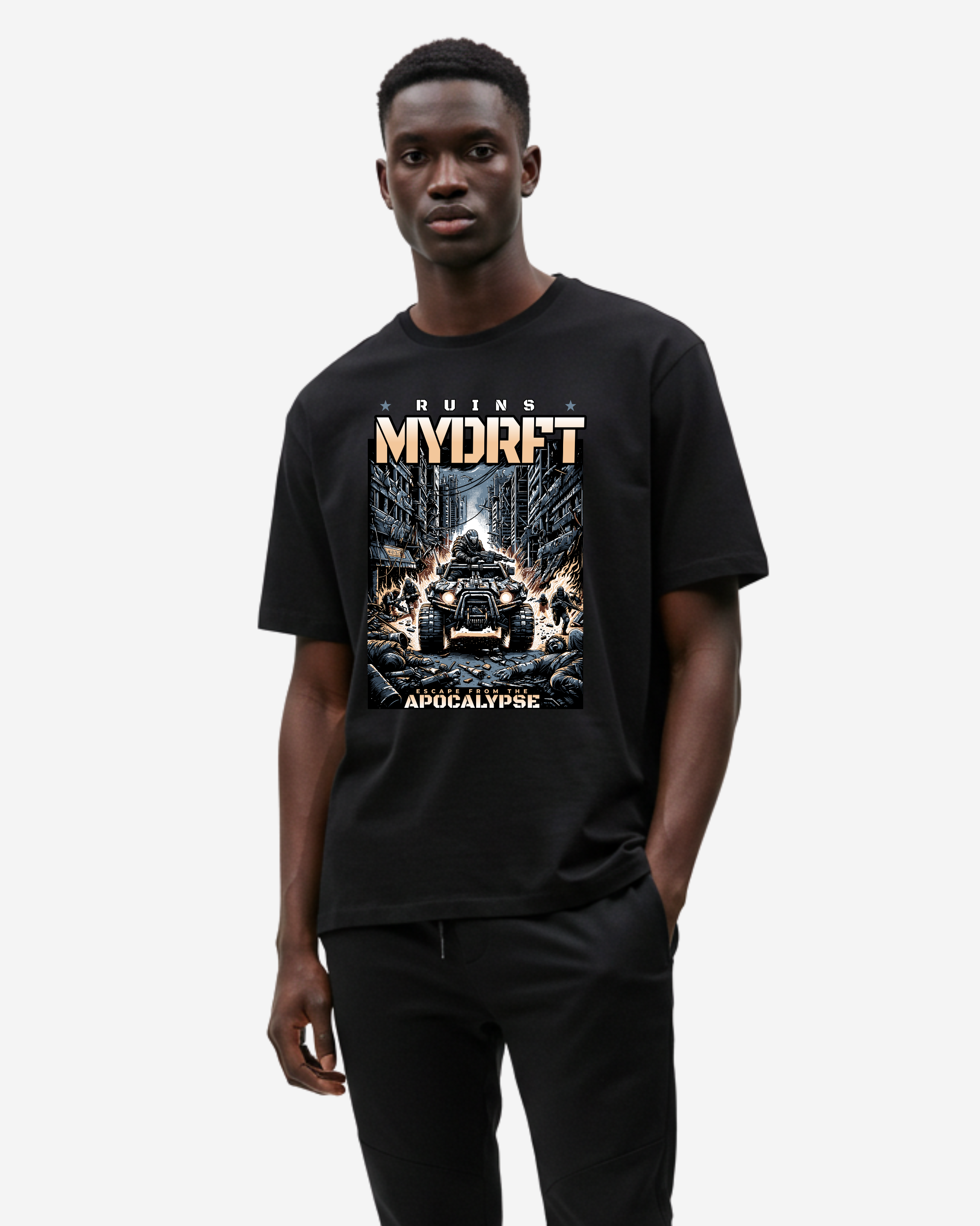 Ruins Runner Oversized T-Shirt