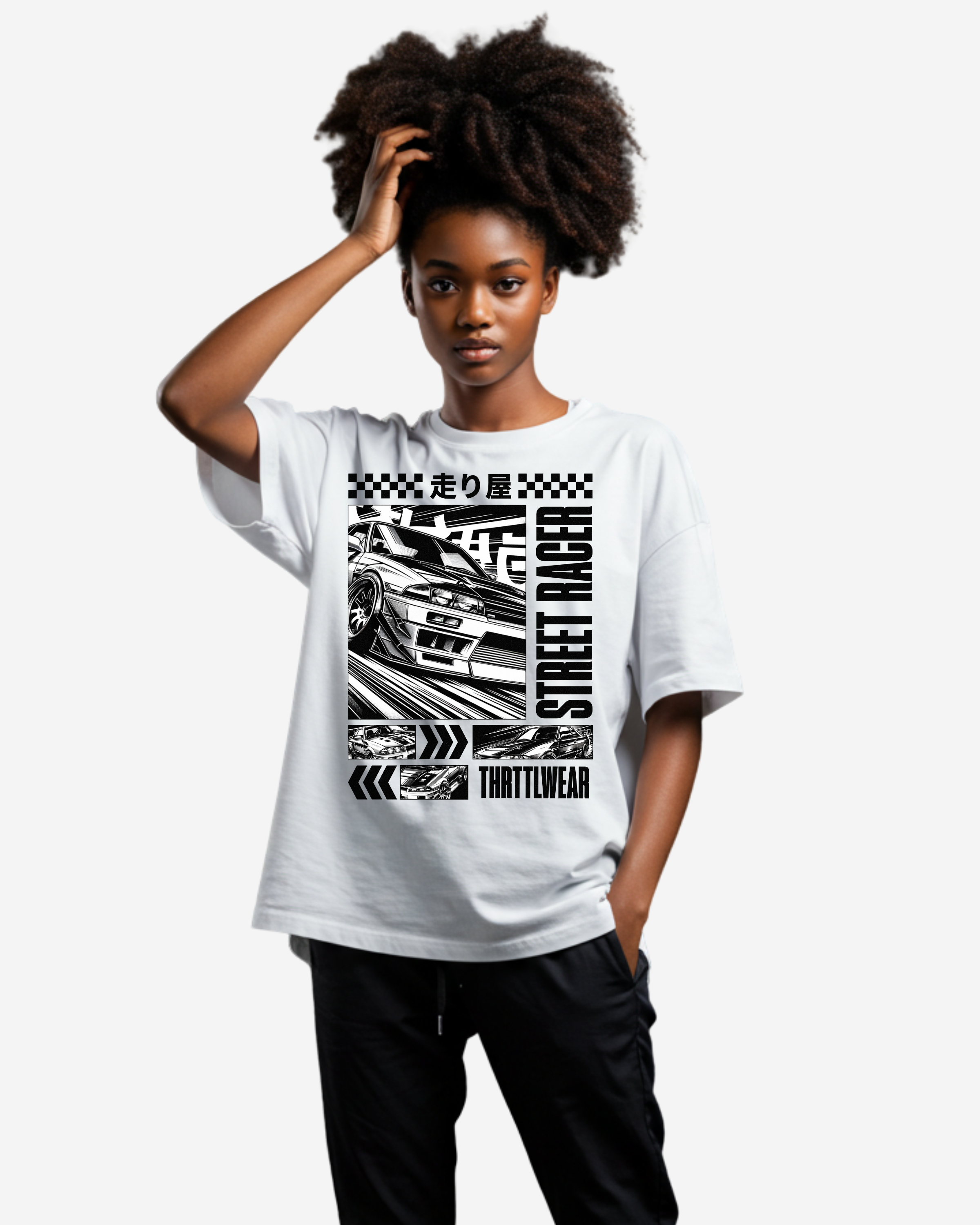Street Racer Japan Oversized T-Shirt