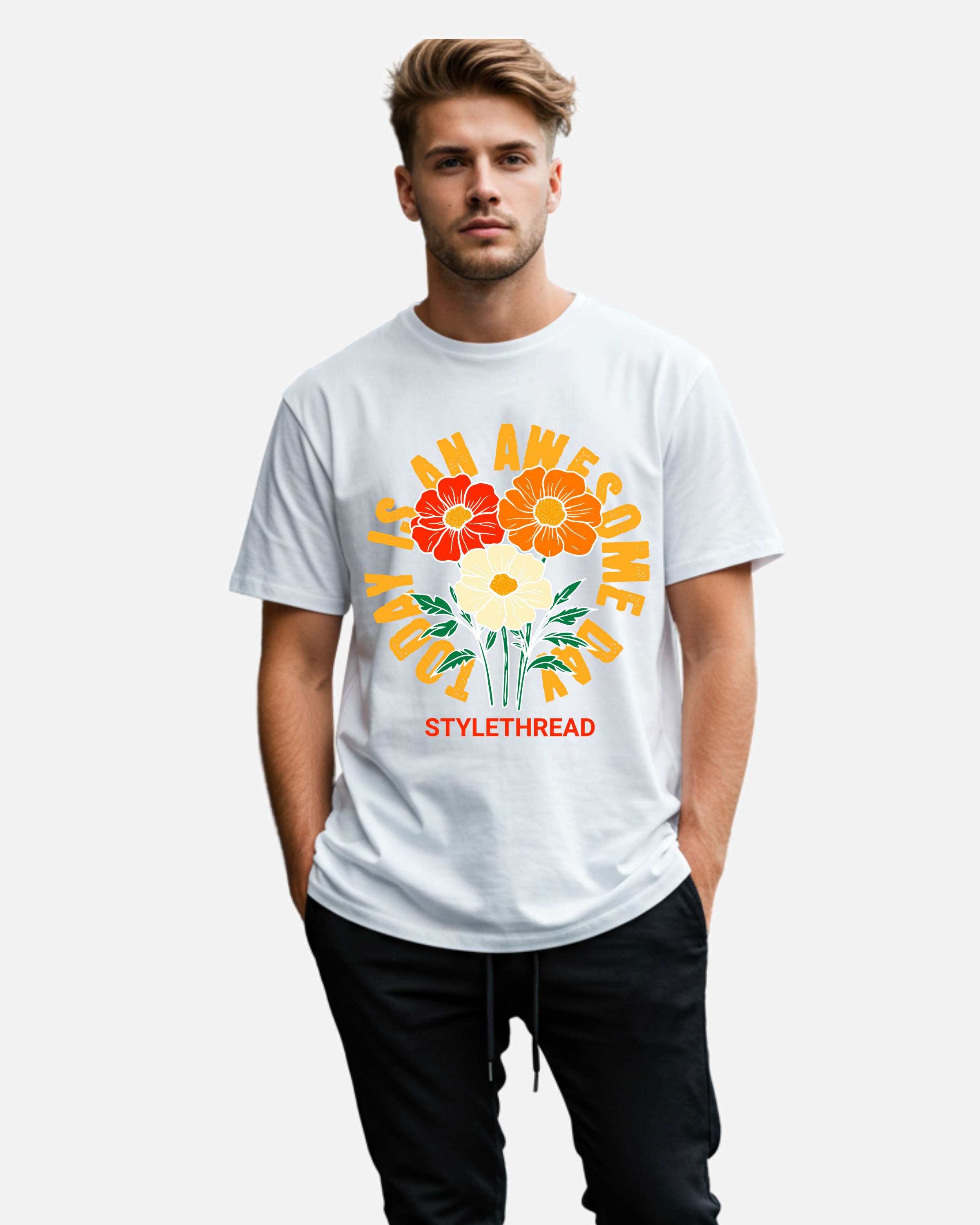 Today is an Awesome Men's Oversized T-Shirt