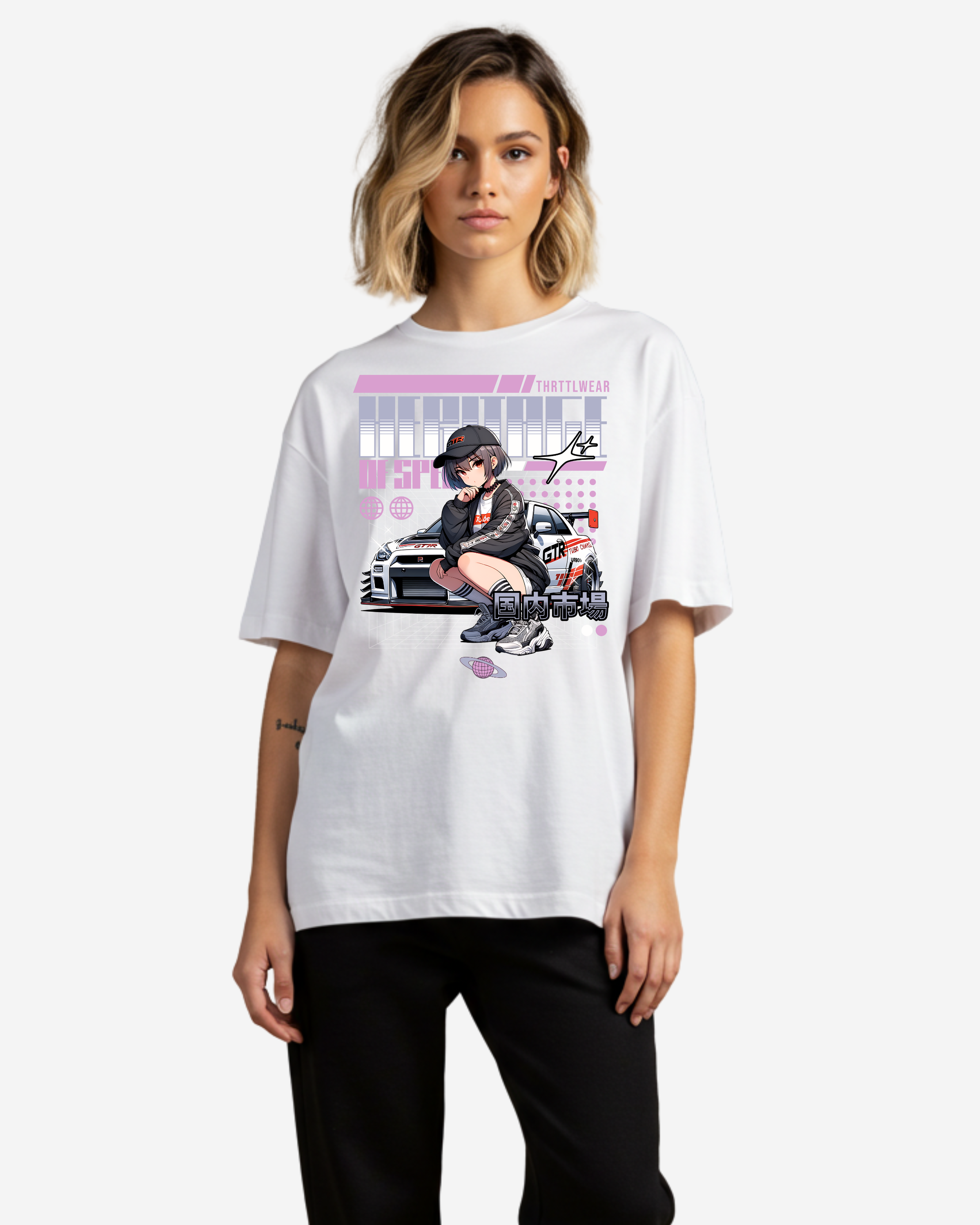 Heritage Of Speed Oversized T-Shirt