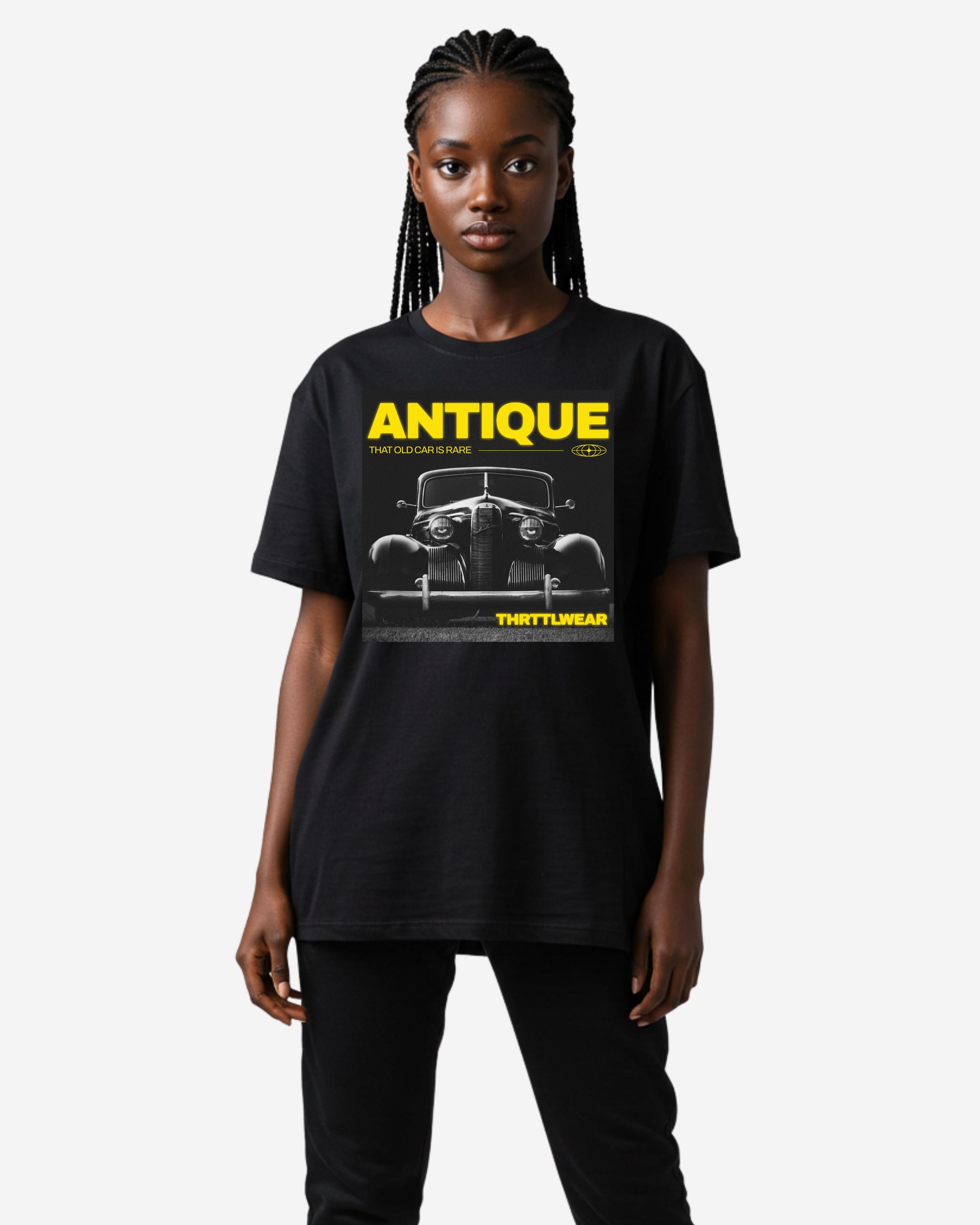 Antique Car Oversized T-Shirt