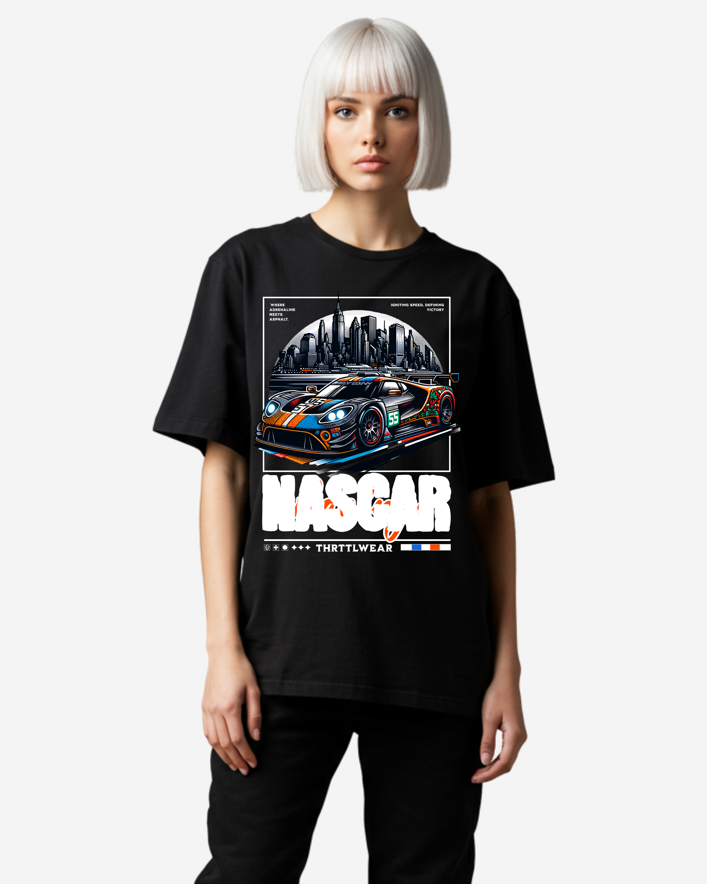 Nascar Racing Oversized T-Shirt