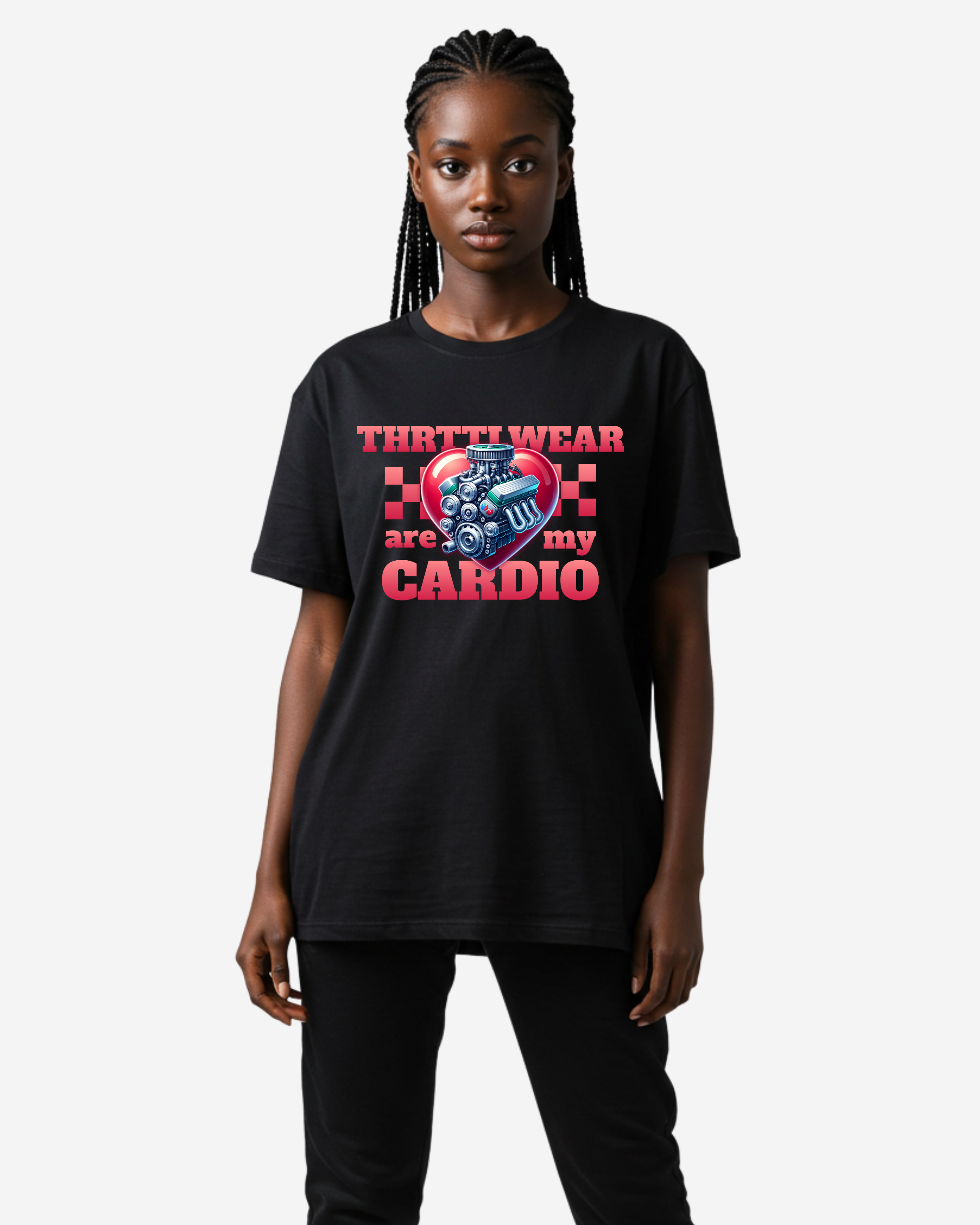 Cars are my cardio Oversized T-Shirt