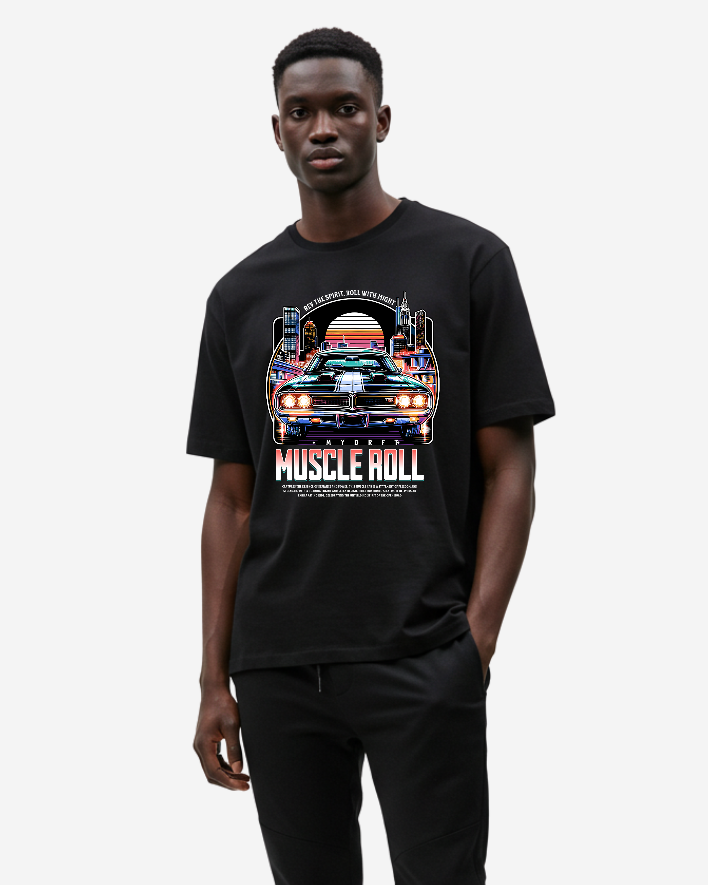 Muscle Roll Oversized T-Shirt