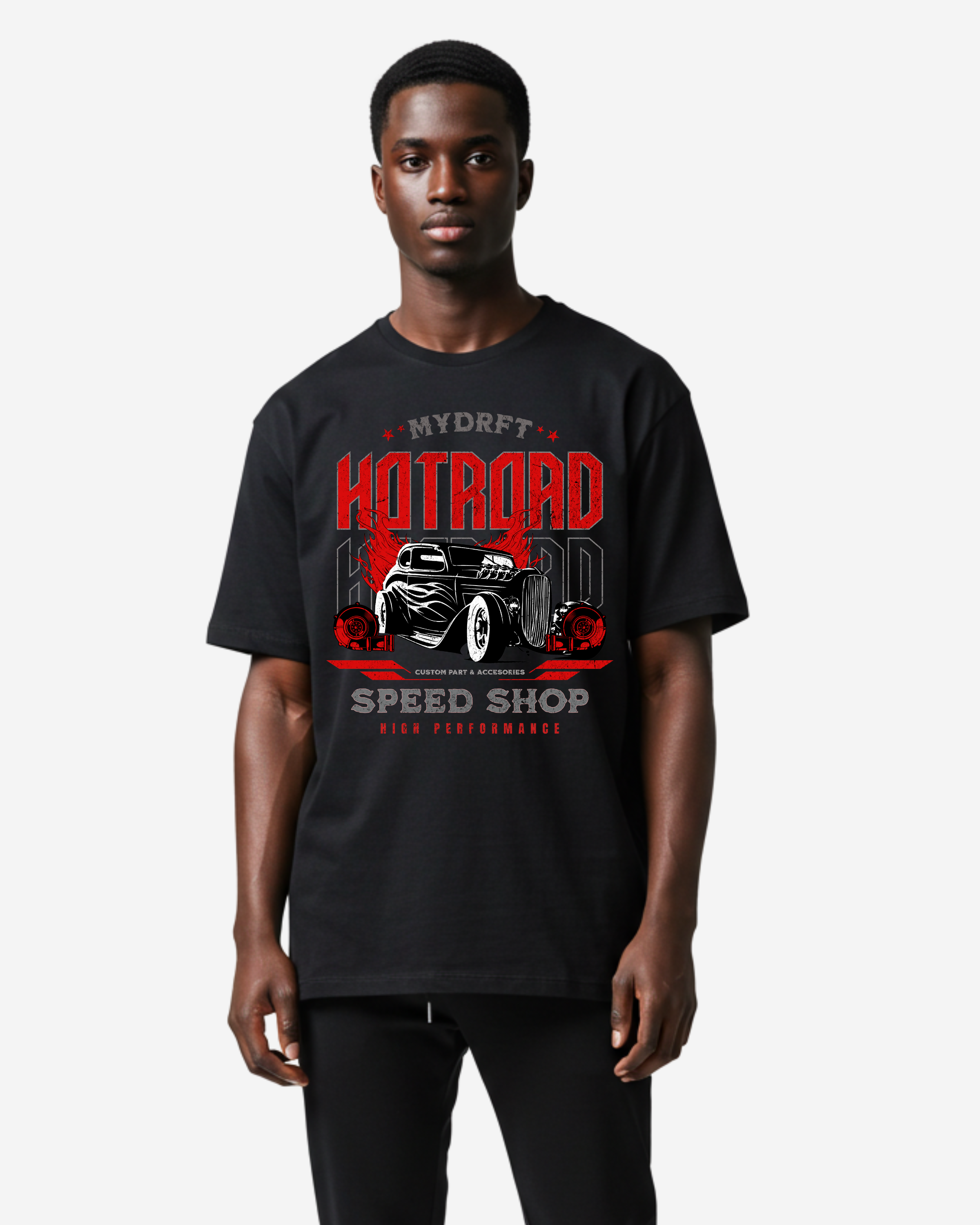Hotroad Speed Shop Oversized T-Shirt