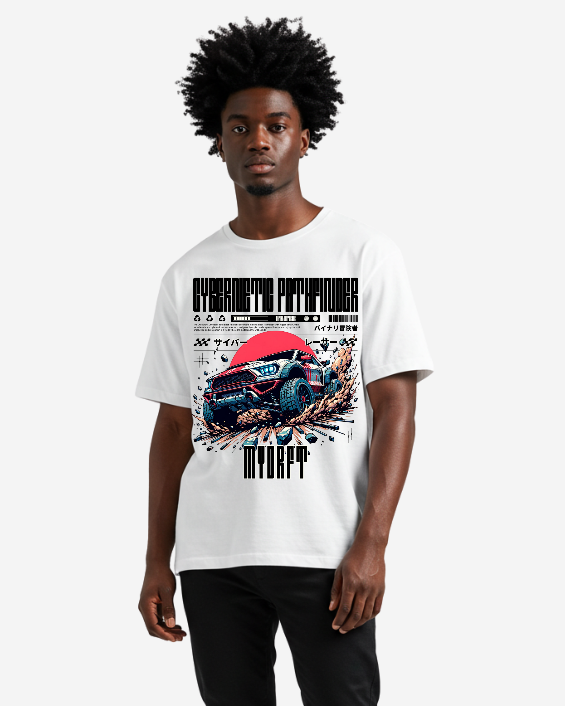 CYBERNETIC PATHFINDER Oversized T-Shirt