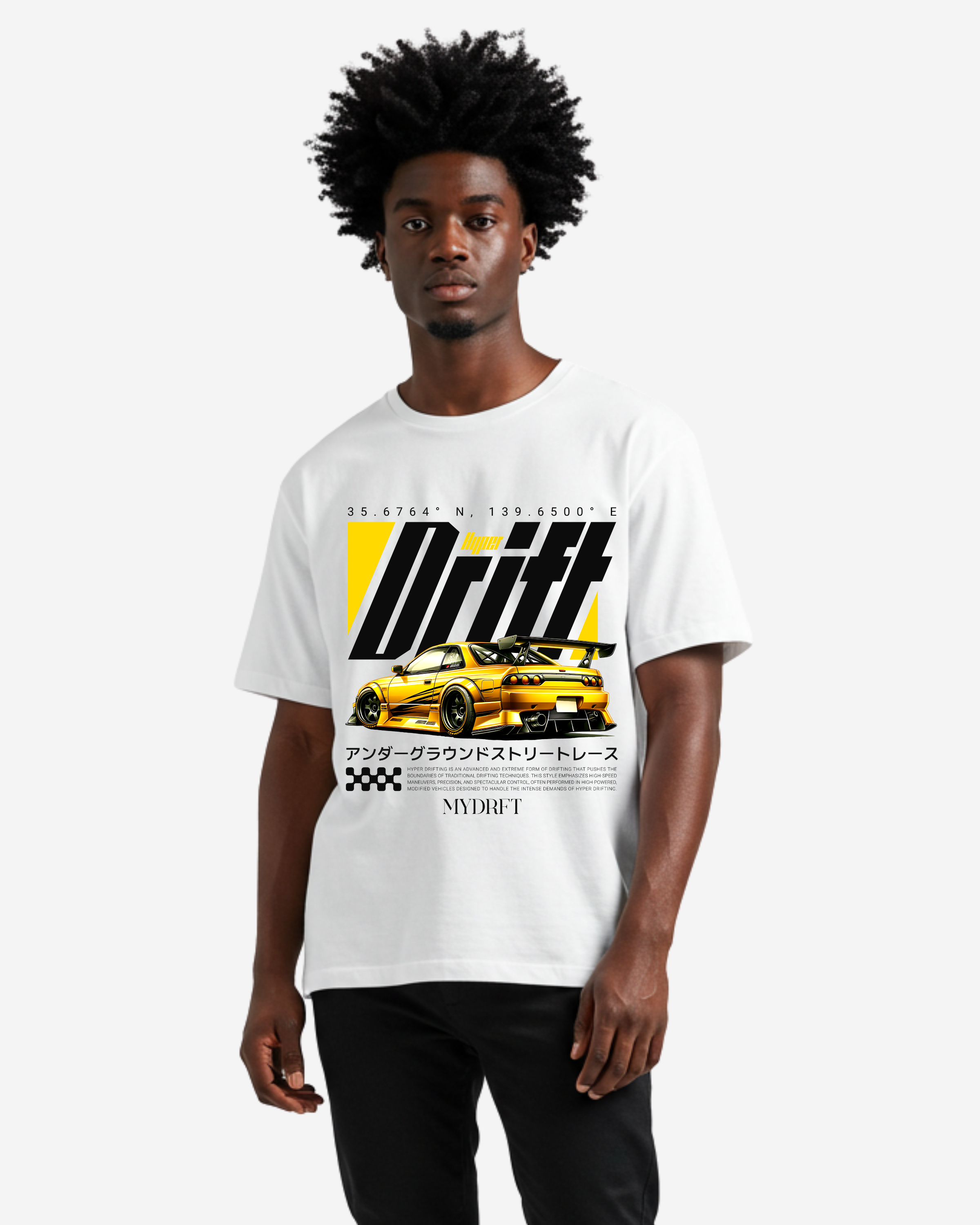 Hyper Drift Oversized T-Shirt