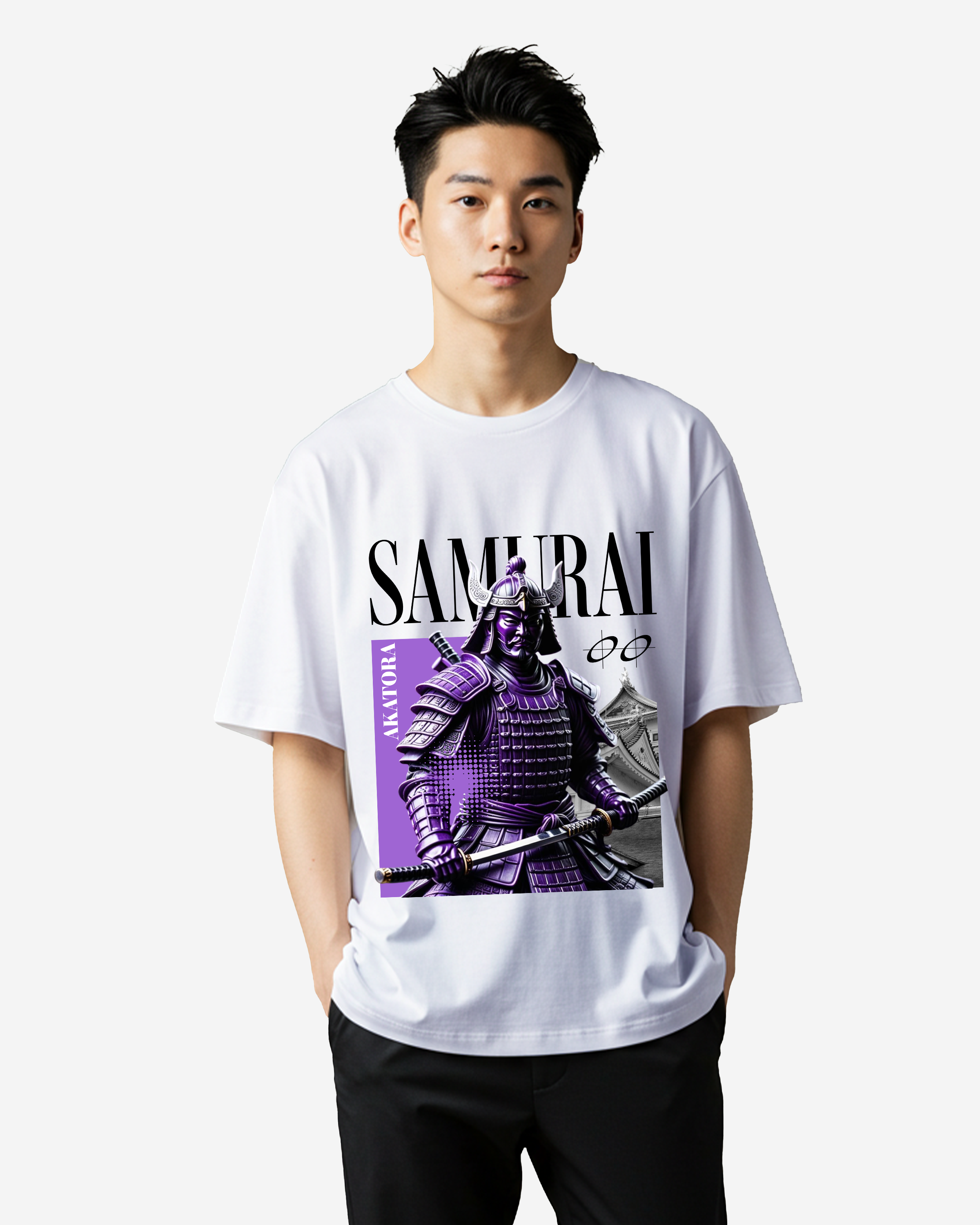 Dark Samurai Oversized T-Shirts