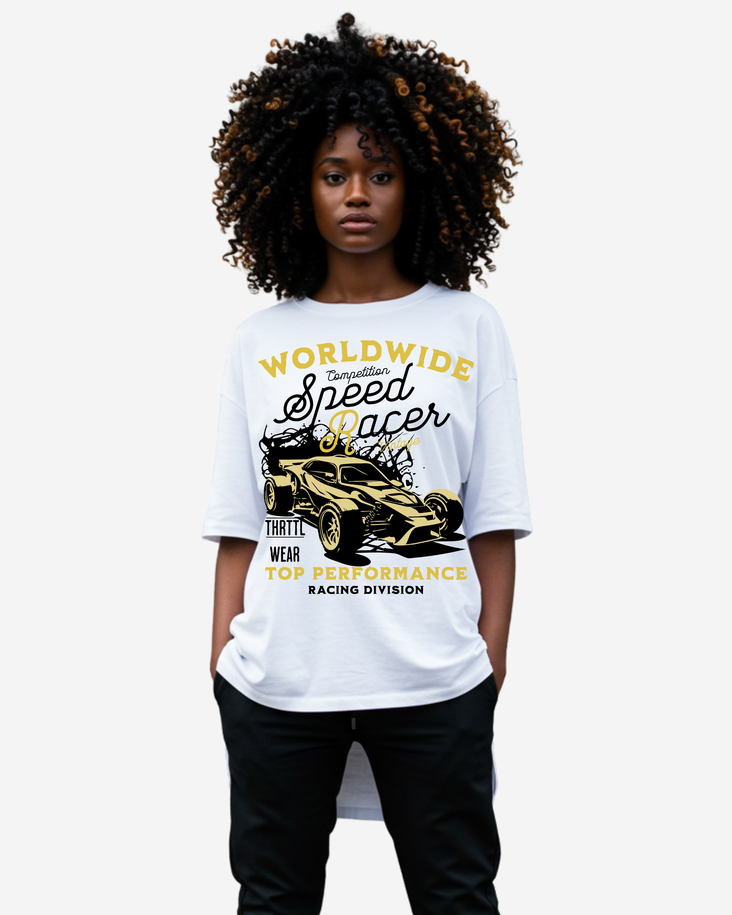 Worldwide Speed Racer Oversized T-Shirt
