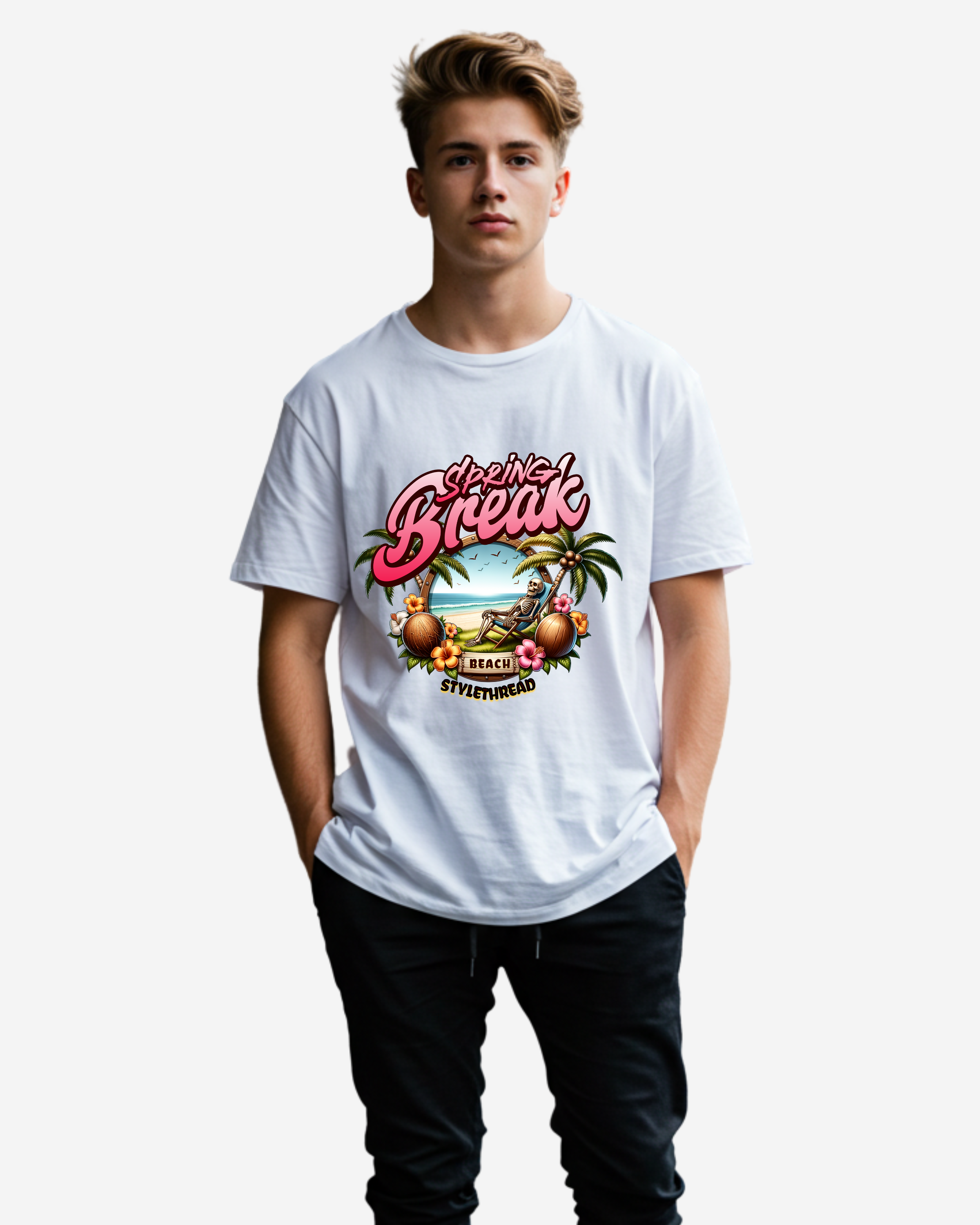 Spring Break Men's Oversized T-Shirt