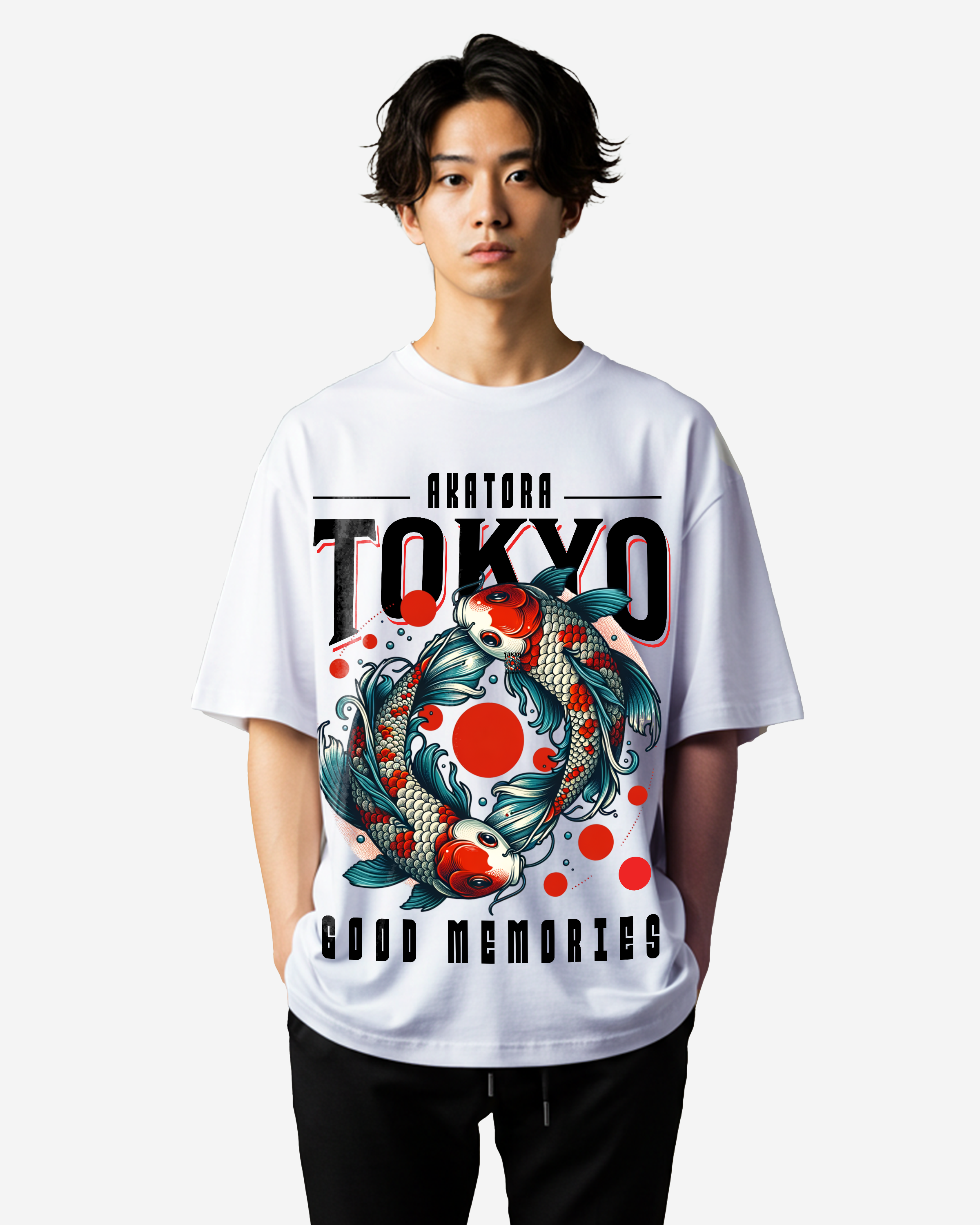 Tokoyo Koi Oversized T-Shirts