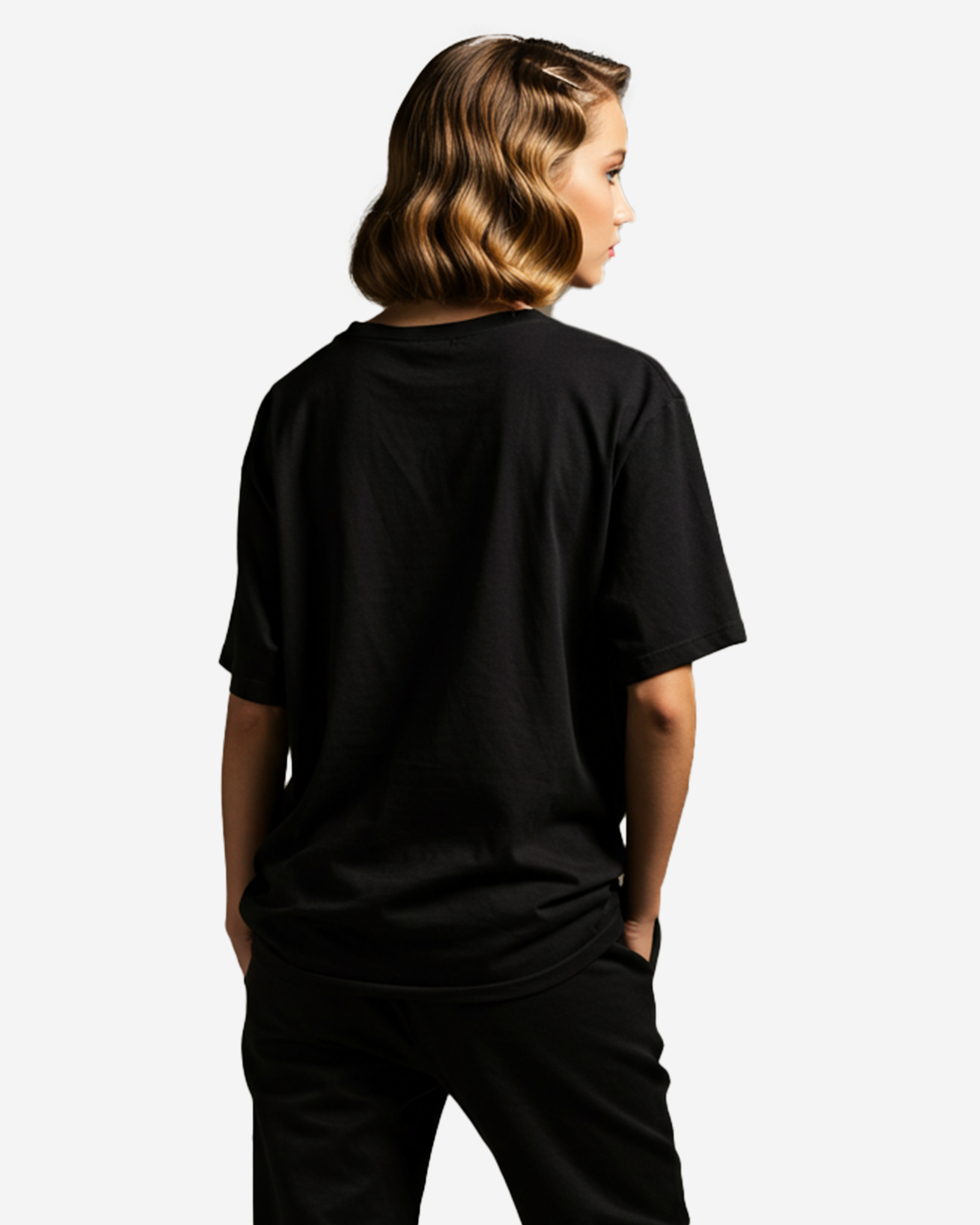 Cassette Tape Retro Rewind Women's Oversized T-Shirt