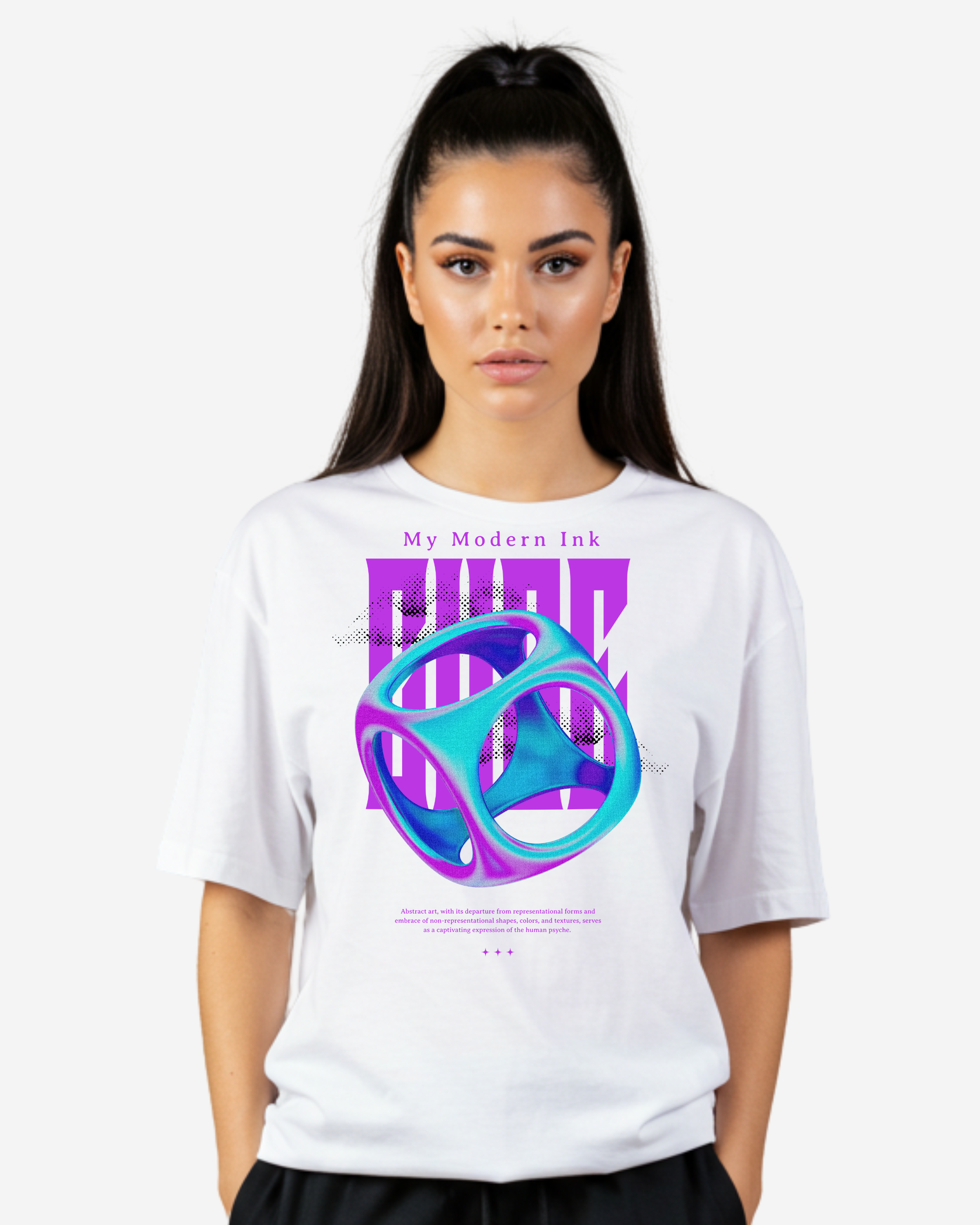 Cube Women's Oversized T-Shirt