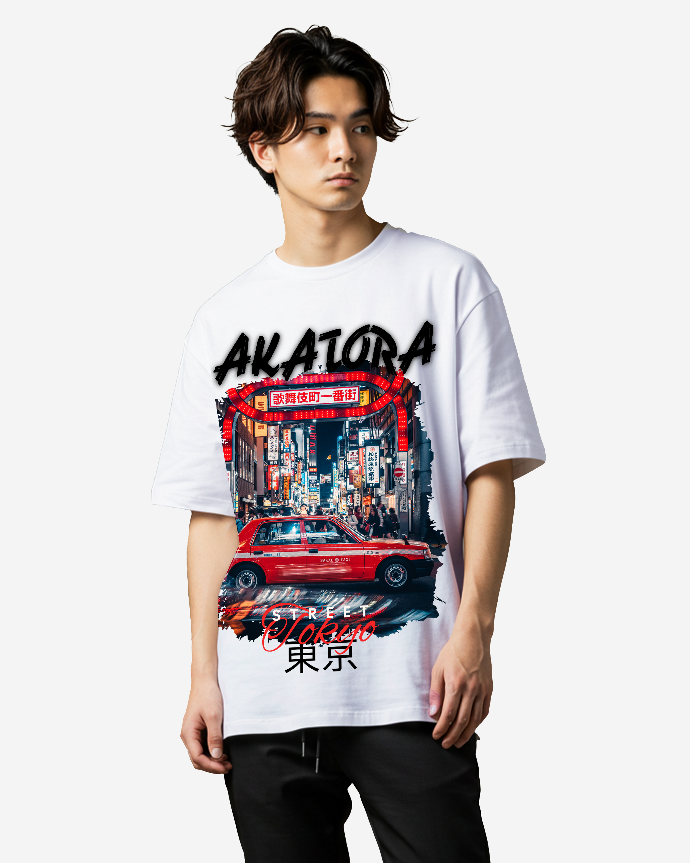 Tokyo Street Culture Oversized T-Shirts