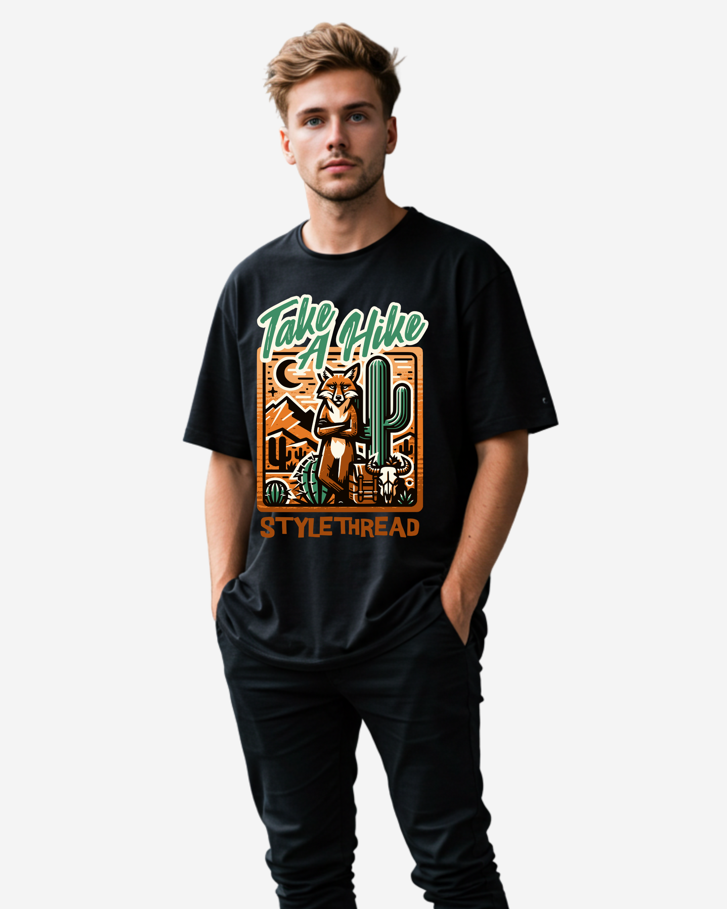 Take A Hike Men's Oversized T-Shirt