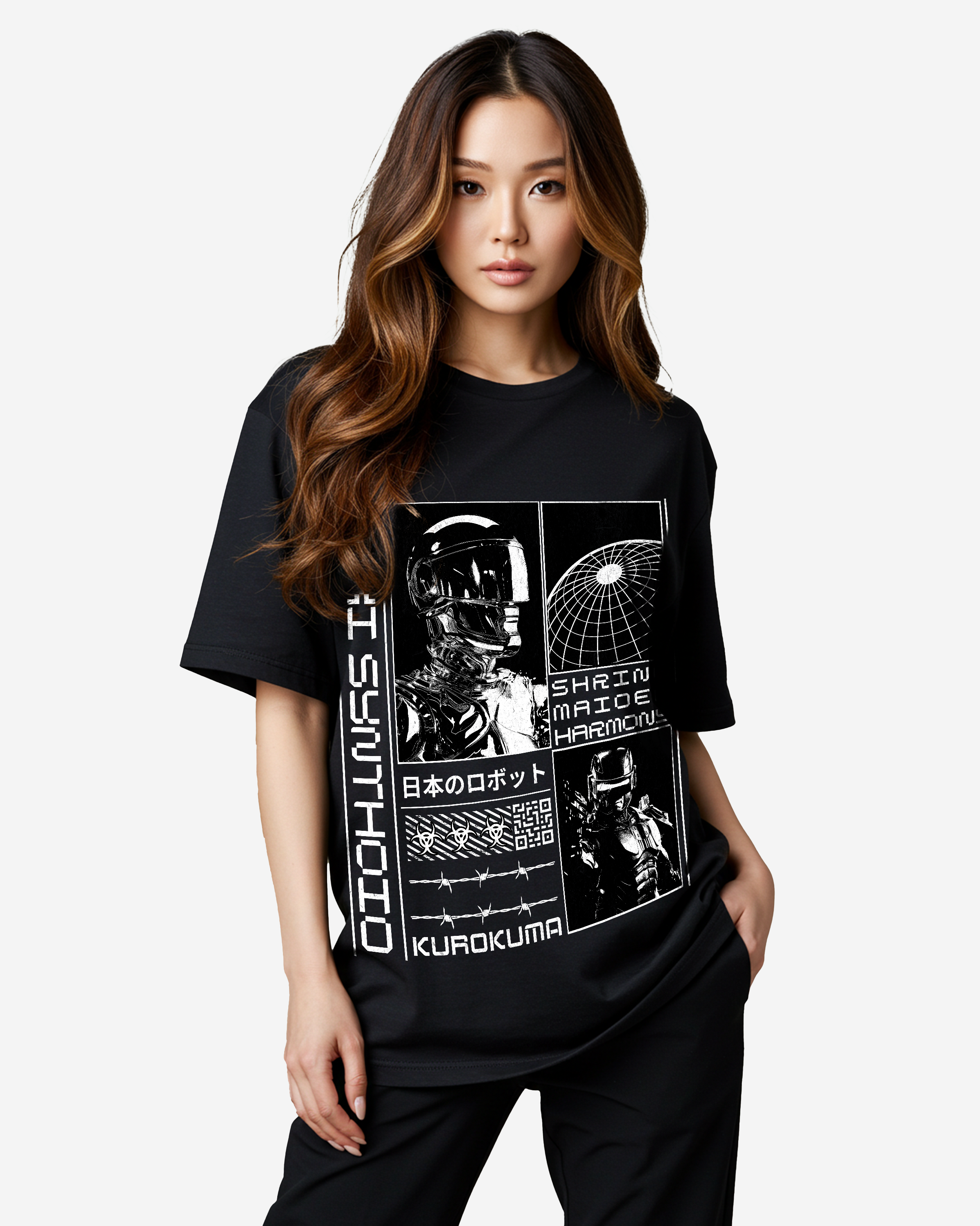 Mecha Oversized T-Shirt
