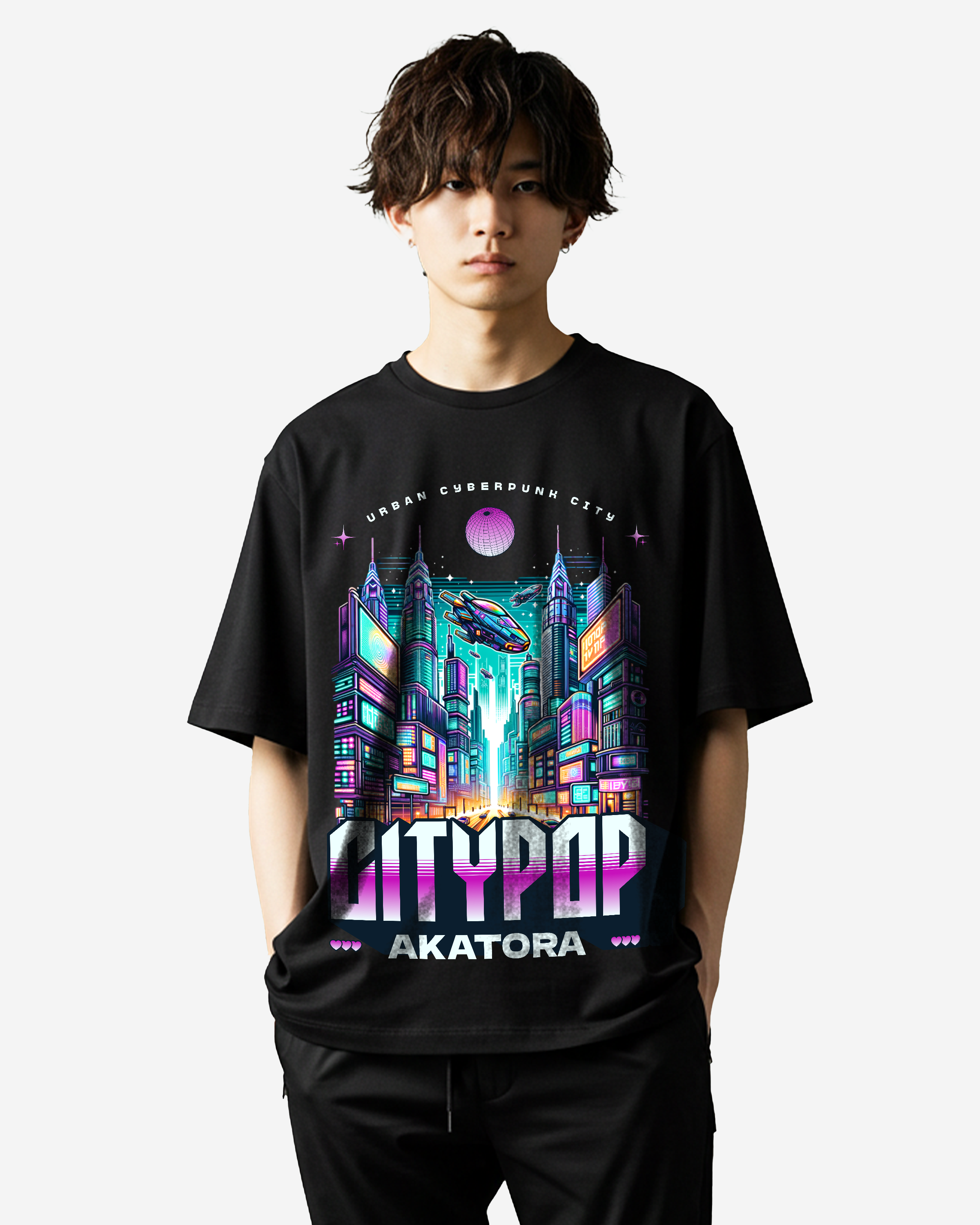 Urban Citypop Oversized T-Shirts