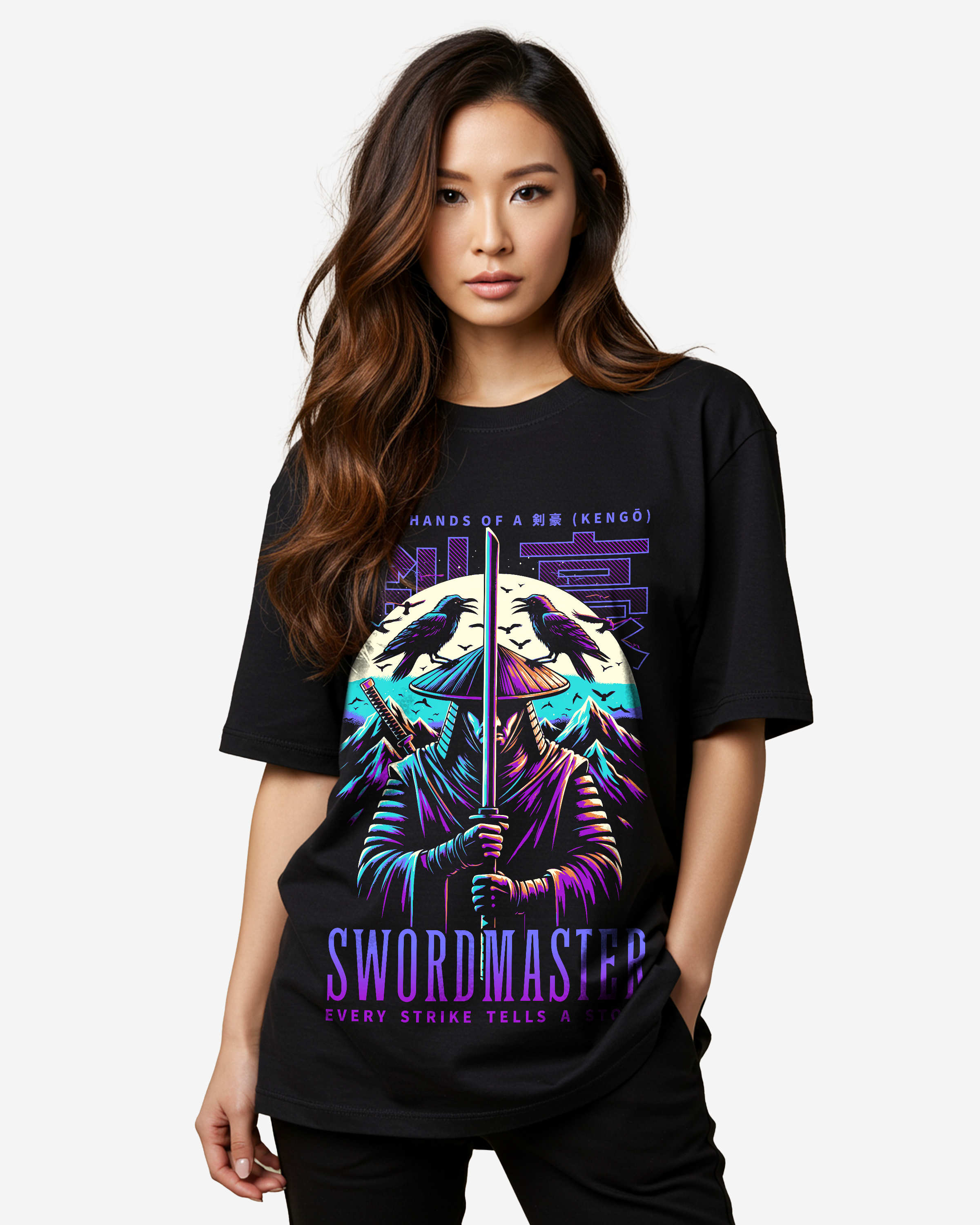 Sword Master Oversized T-Shirt