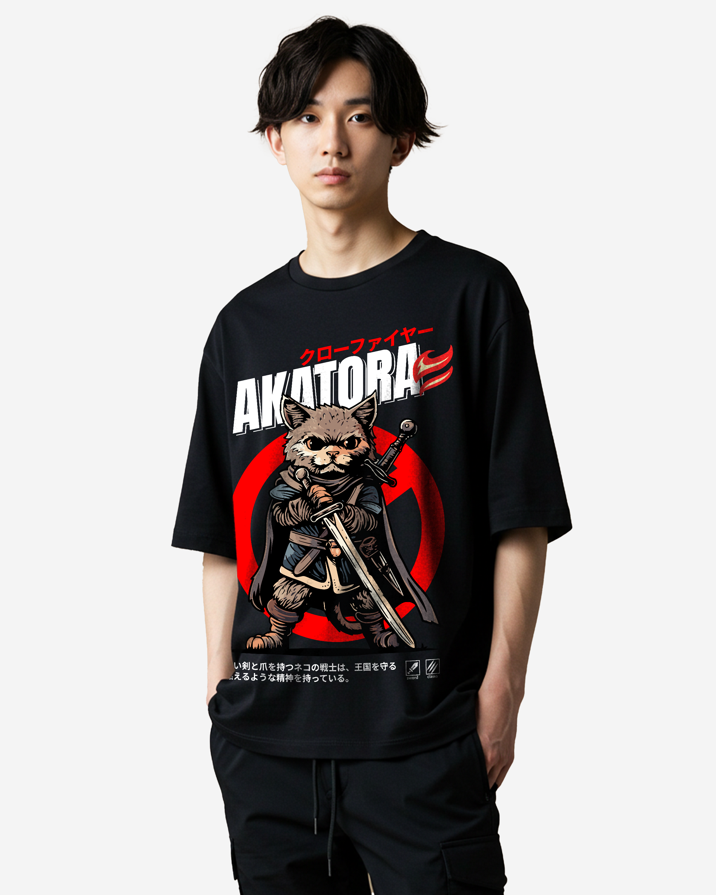 Clawfire Oversized T-Shirts