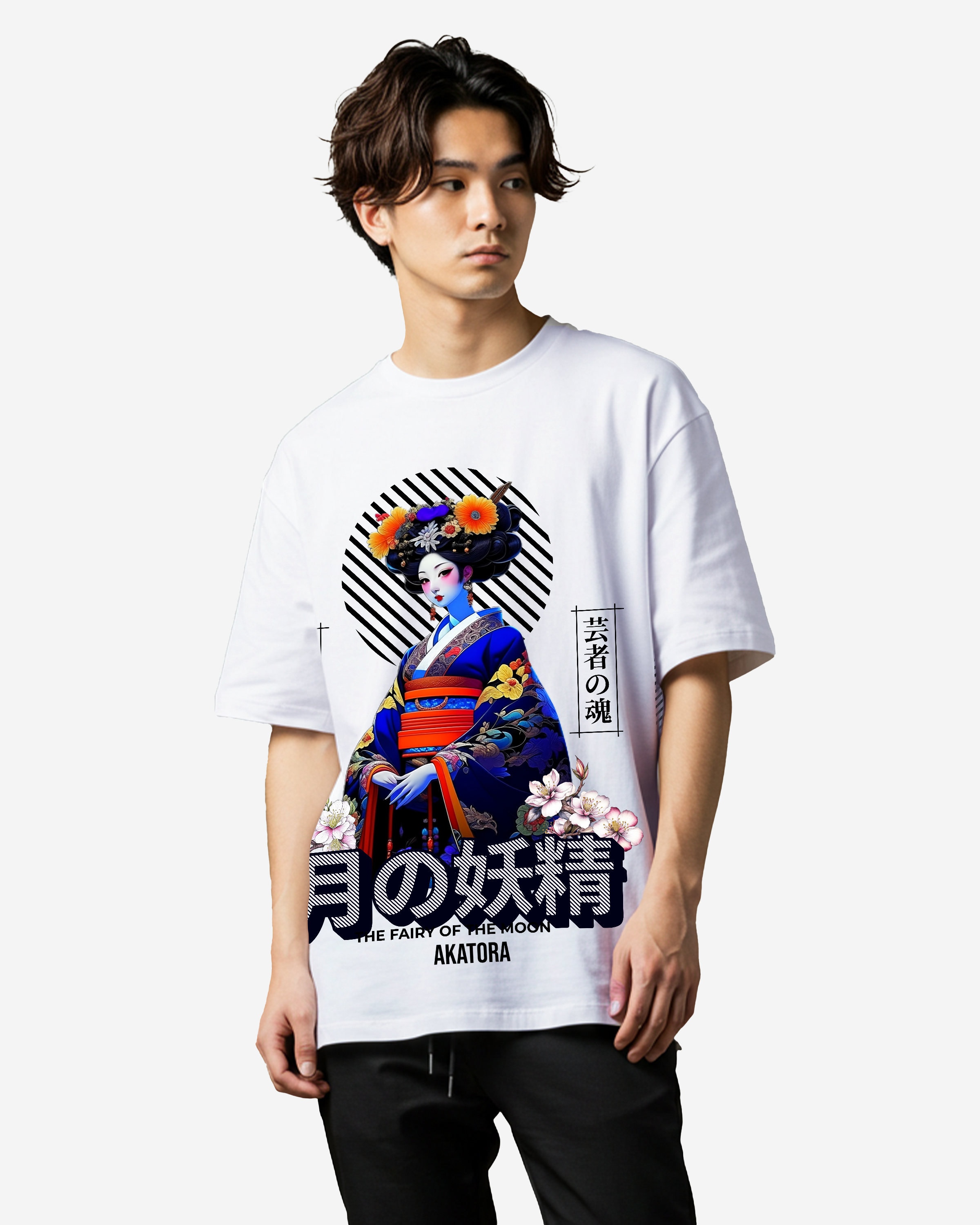 The Fairy of The Moon Oversized T-Shirts