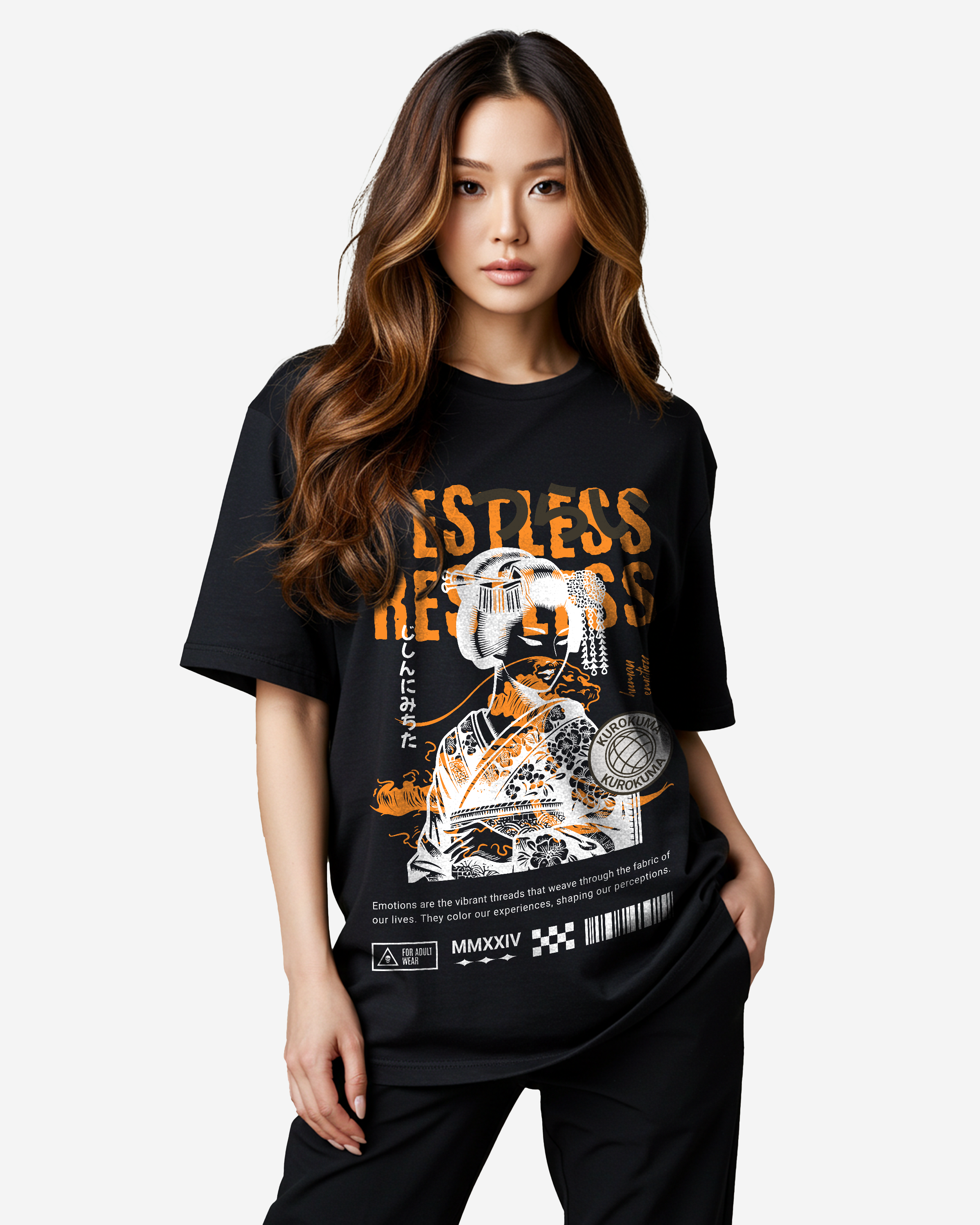 Restless Geisha Oversized T-Shirt