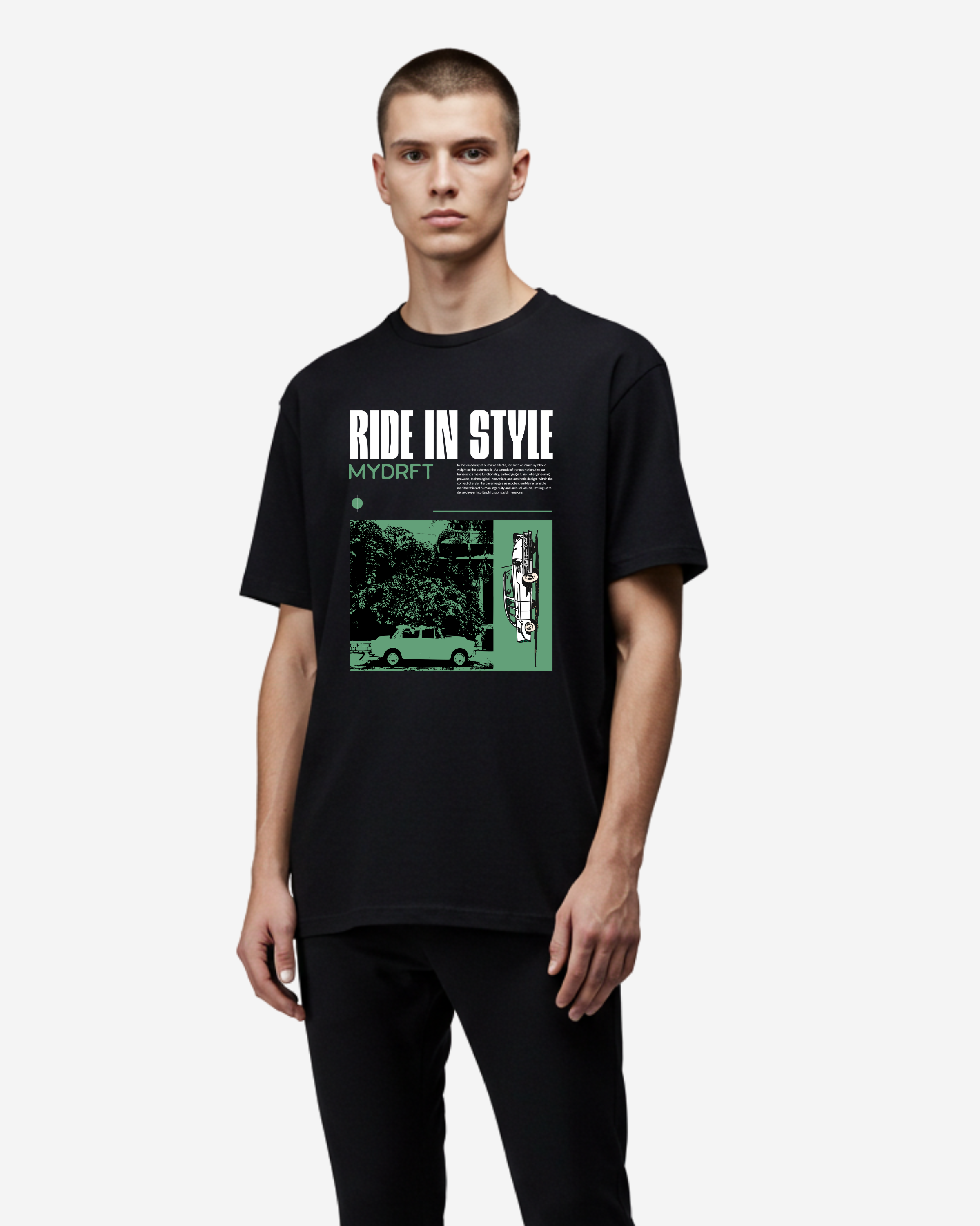 Ride In Style Oversized T-Shirt