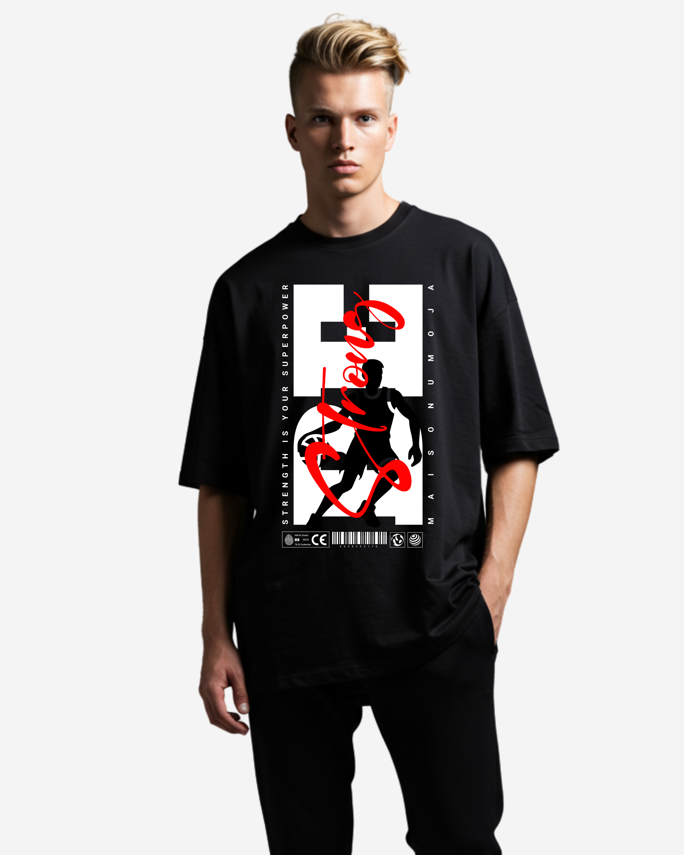 BE STRONG Oversized T-Shirt