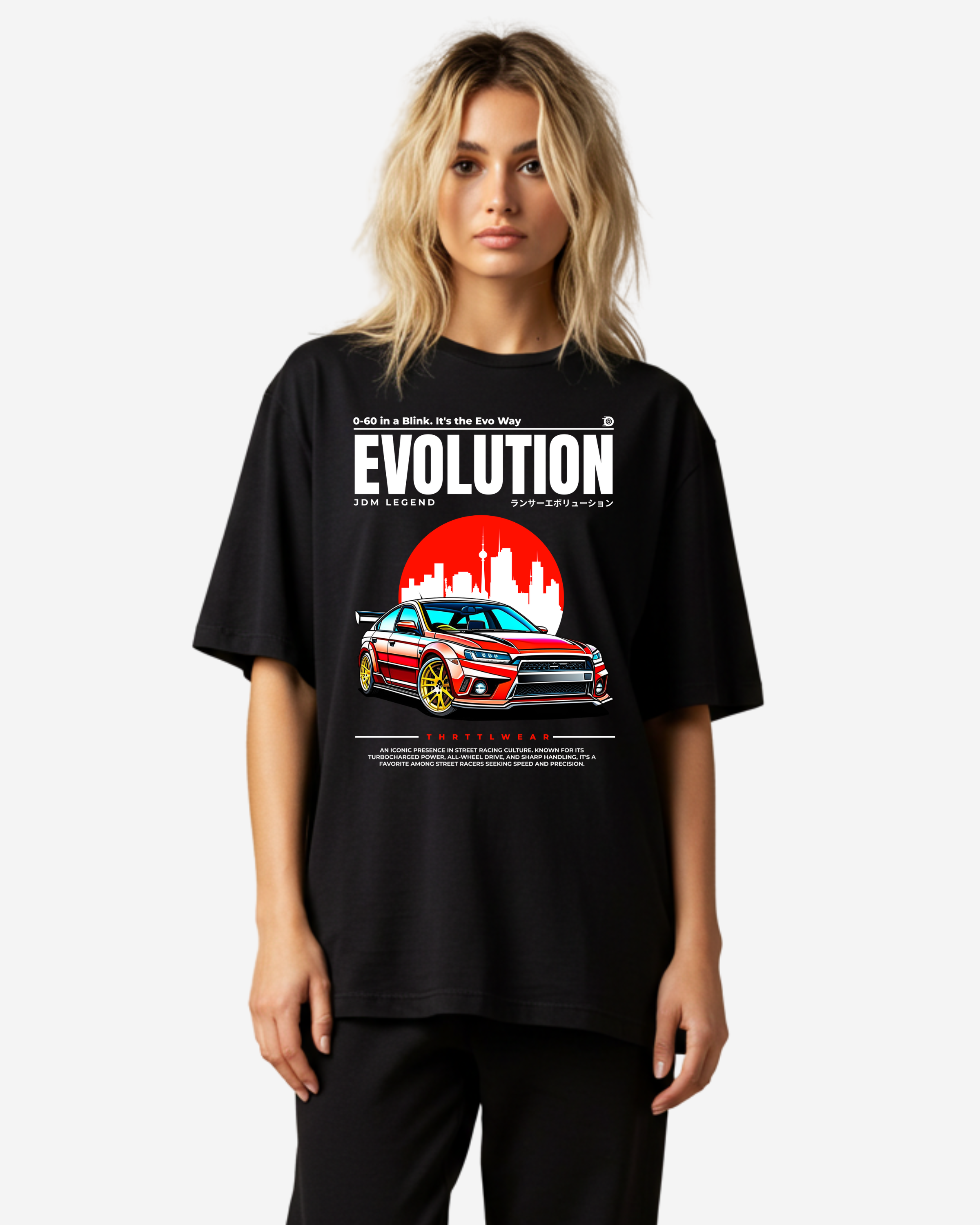 Evolution Oversized T-Shirt