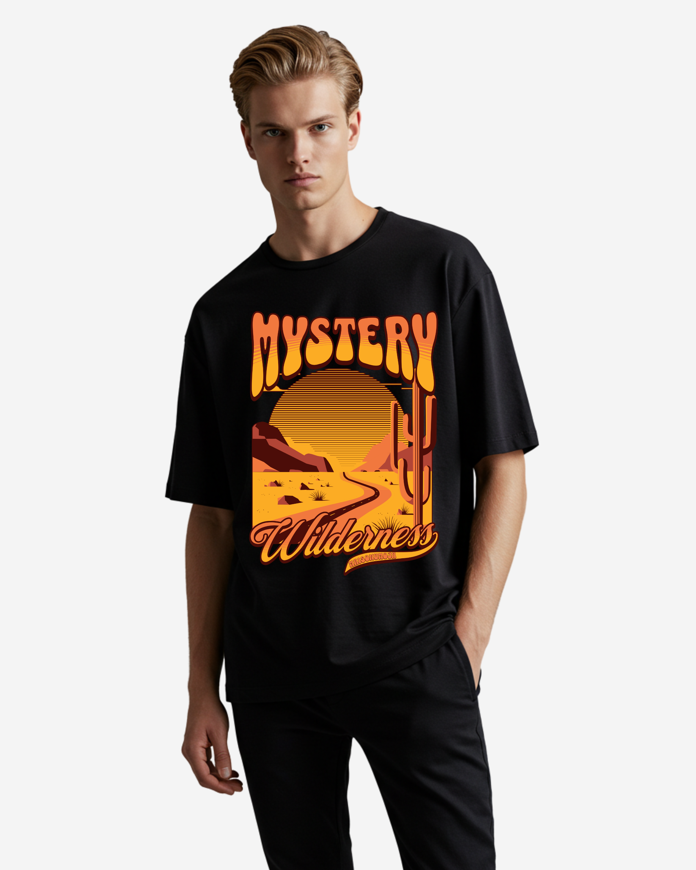 MYSTERY WILDERNESS Oversized T-Shirt
