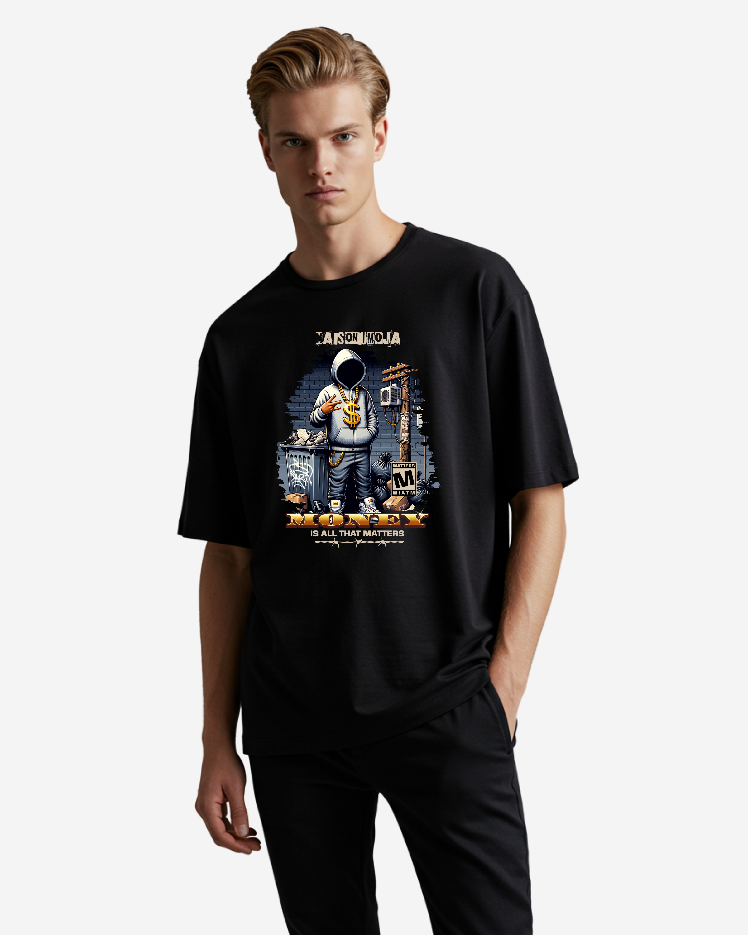 Money Oversized T-Shirt