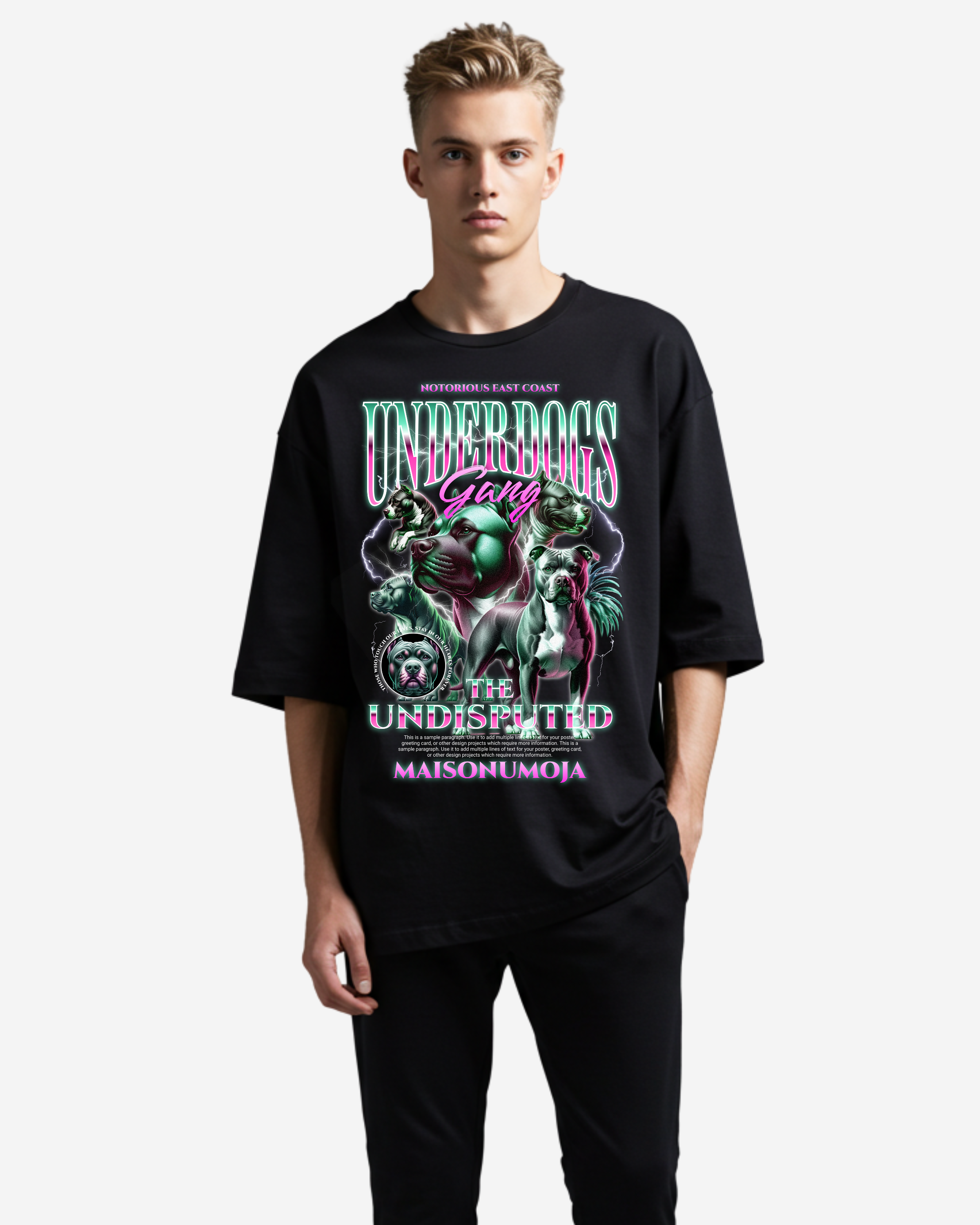 Underdogs Gang Oversized T-Shirt