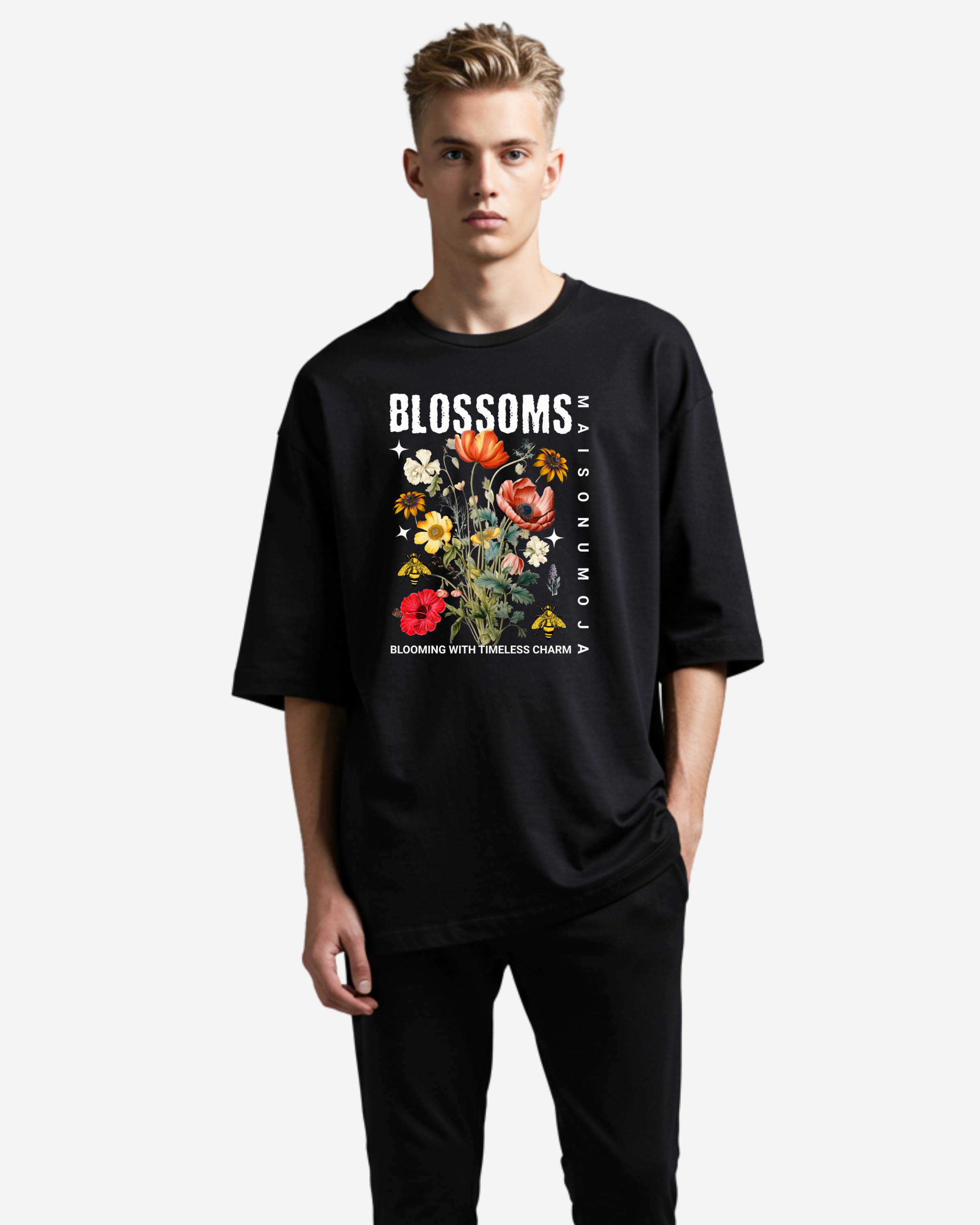 Blossoms Oversized T-Shirt