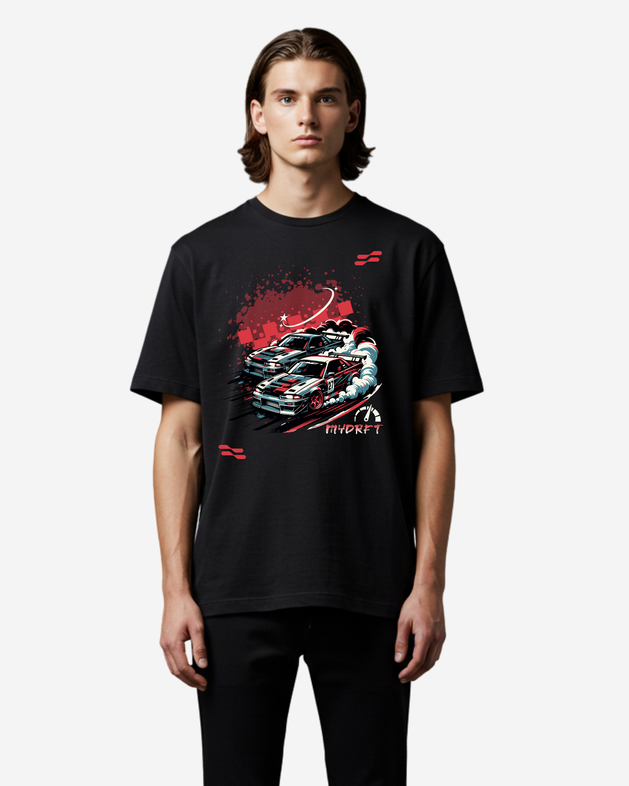 Street Drift (1) Oversized T-Shirt