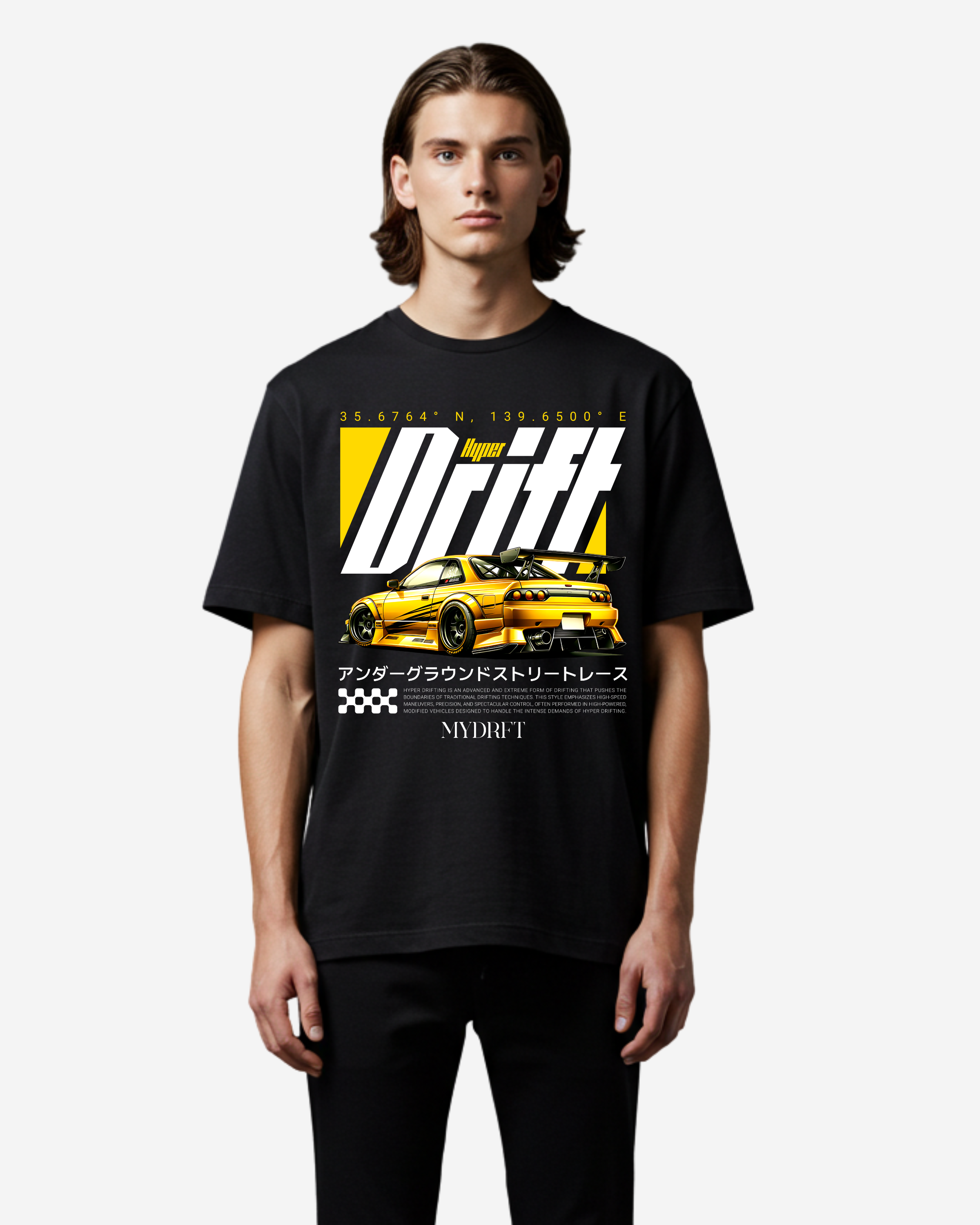 Hyper Drift Oversized T-Shirt