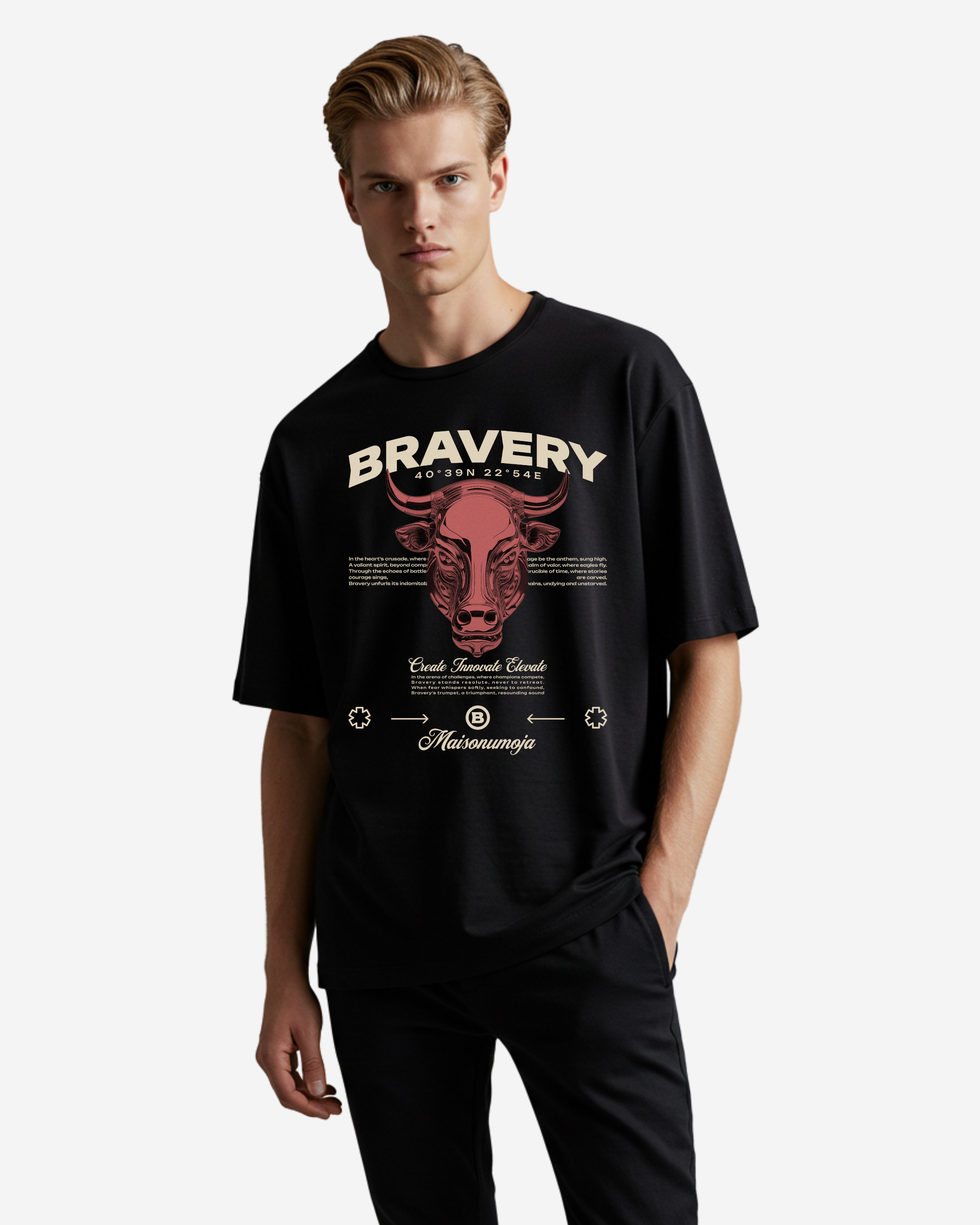 Bravery Oversized T-Shirt
