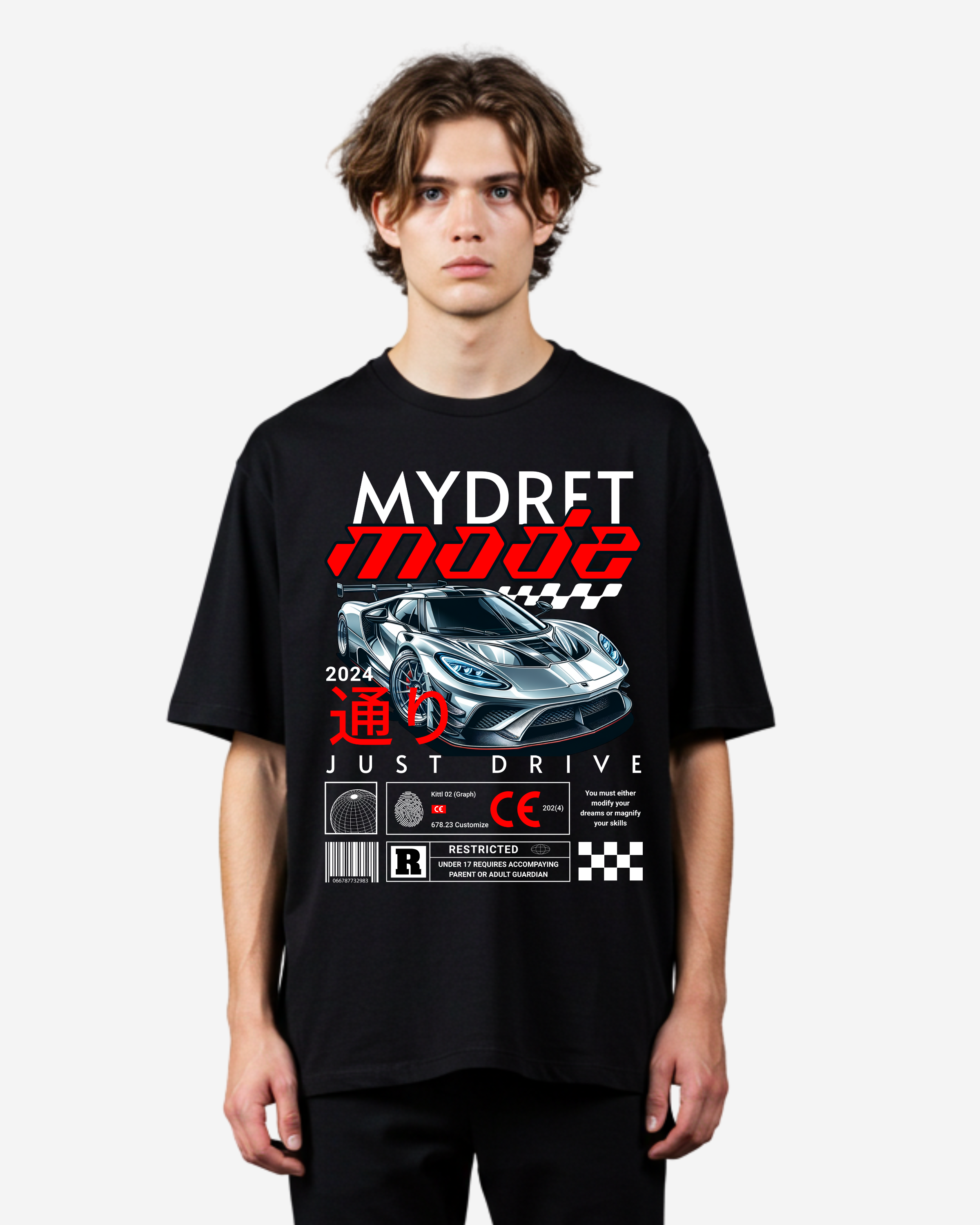 Fast Mode Oversized T-Shirt