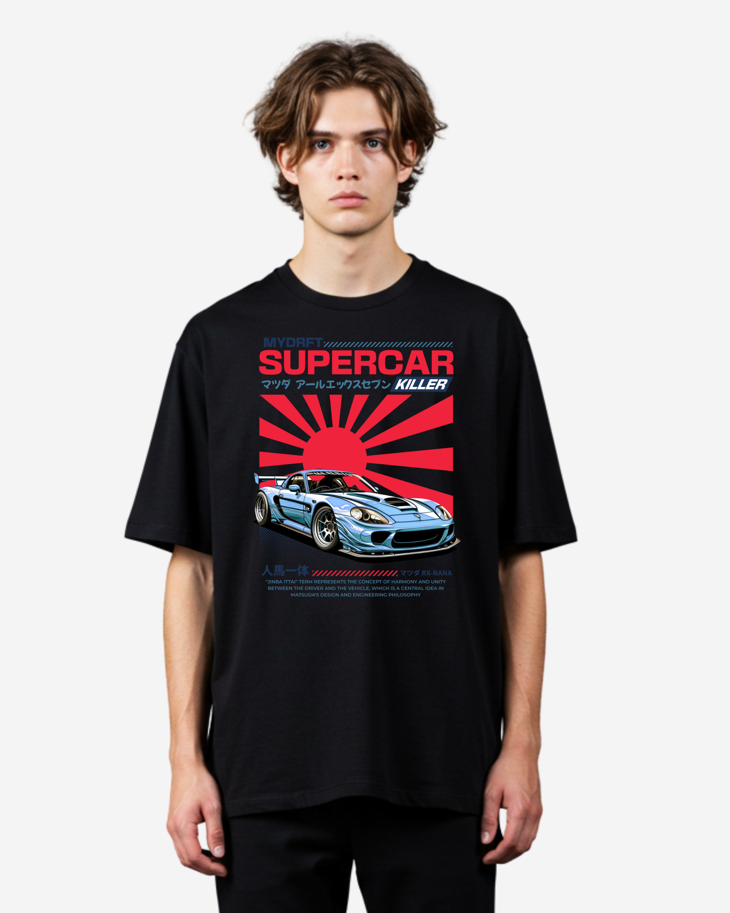 Supercar Killer Oversized T-Shirt