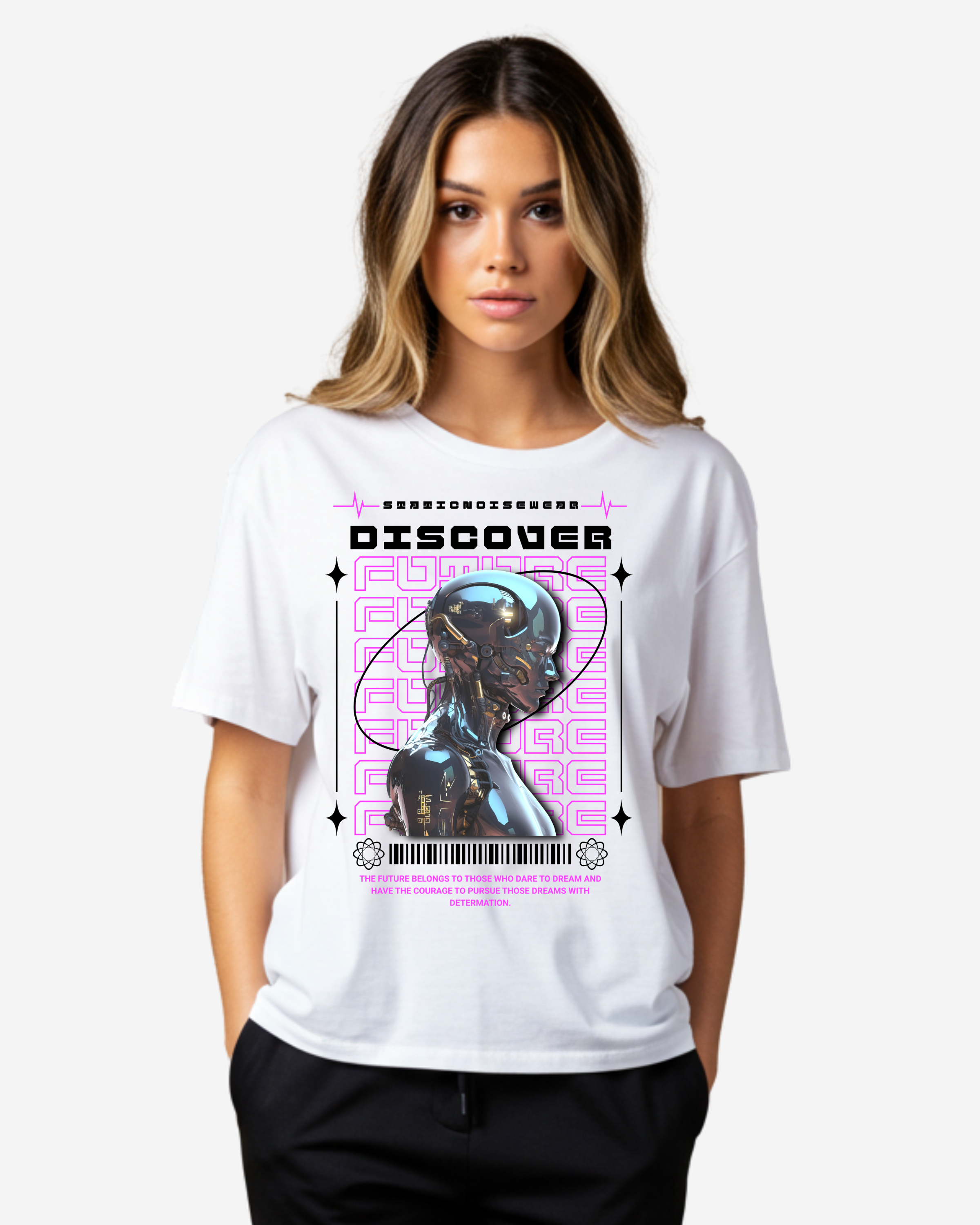 Discover Future Women's Oversized T-Shirt