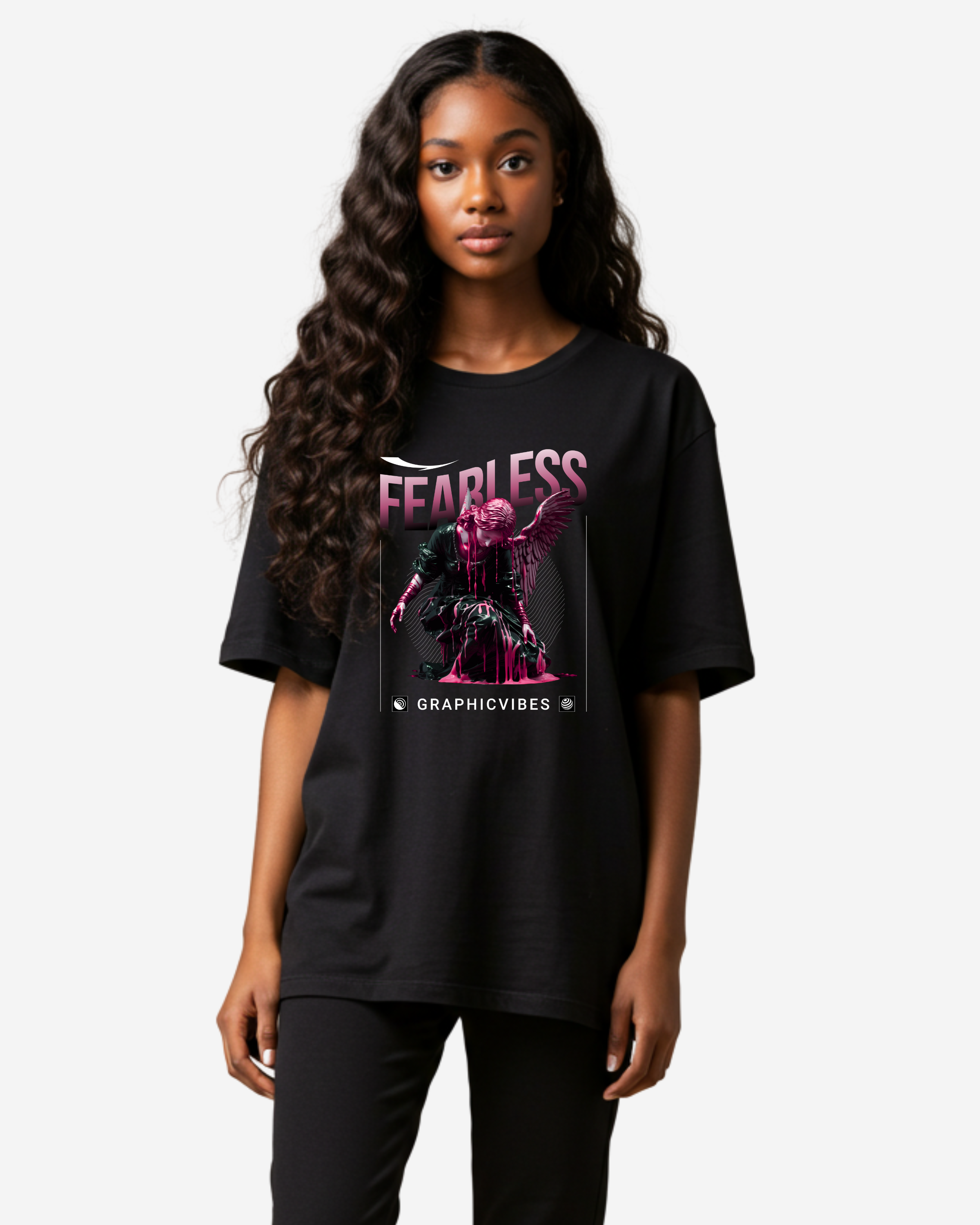 Fearless Women's Oversized T-Shirt