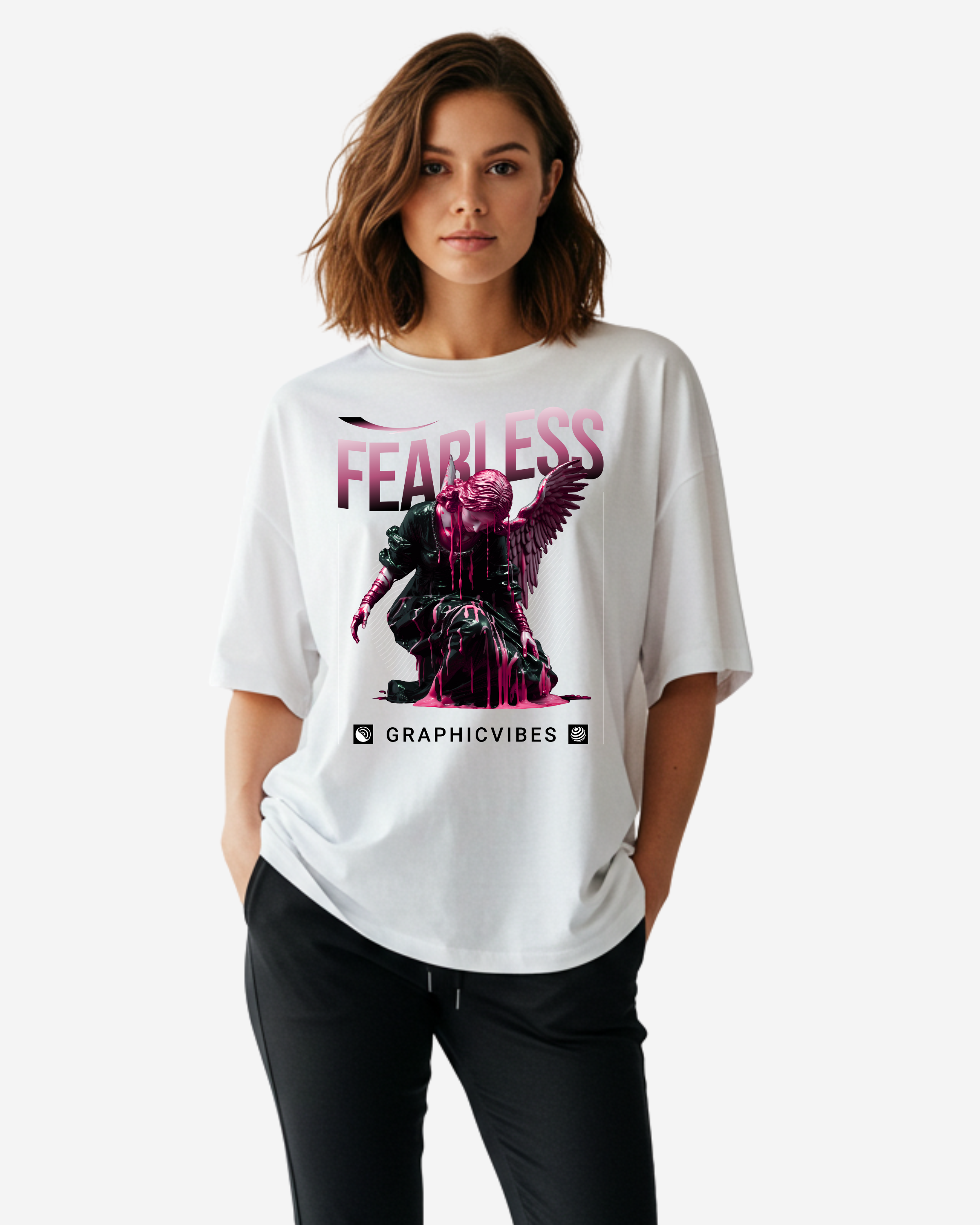 Fearless Women's Oversized T-Shirt
