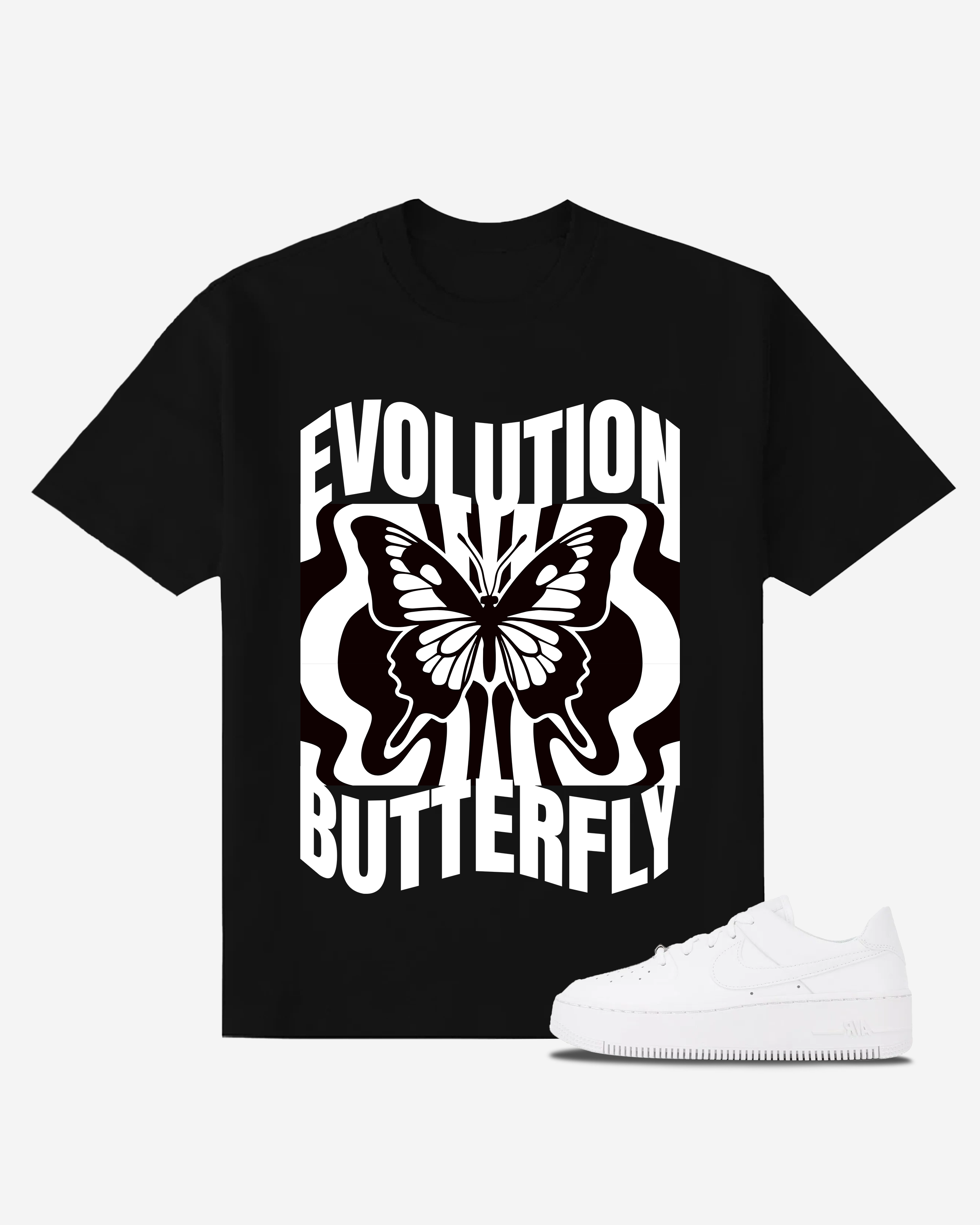 Evolution Butterfly T-Shirt