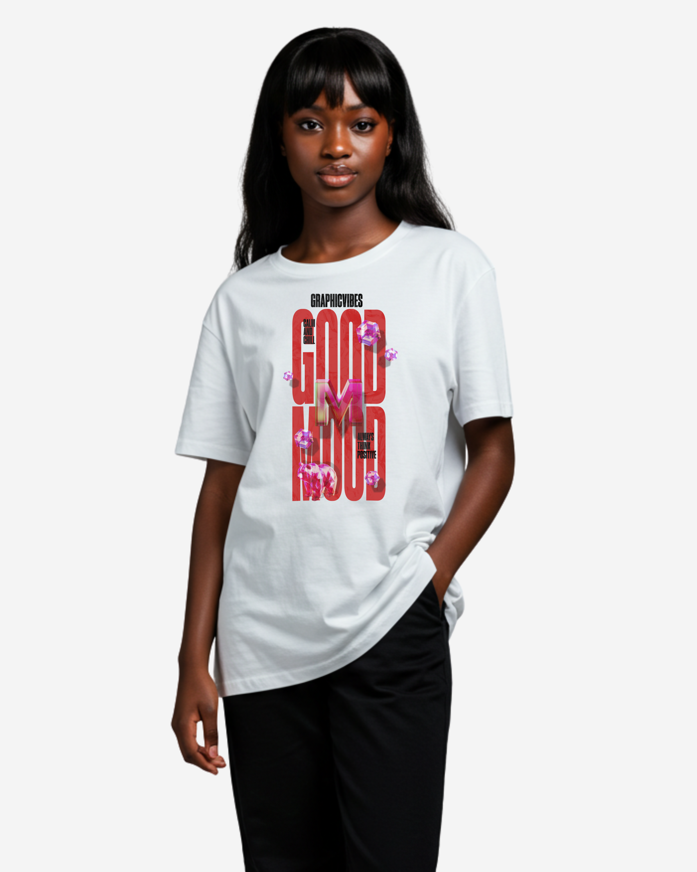 Good Mood Women's Oversized T-Shirt