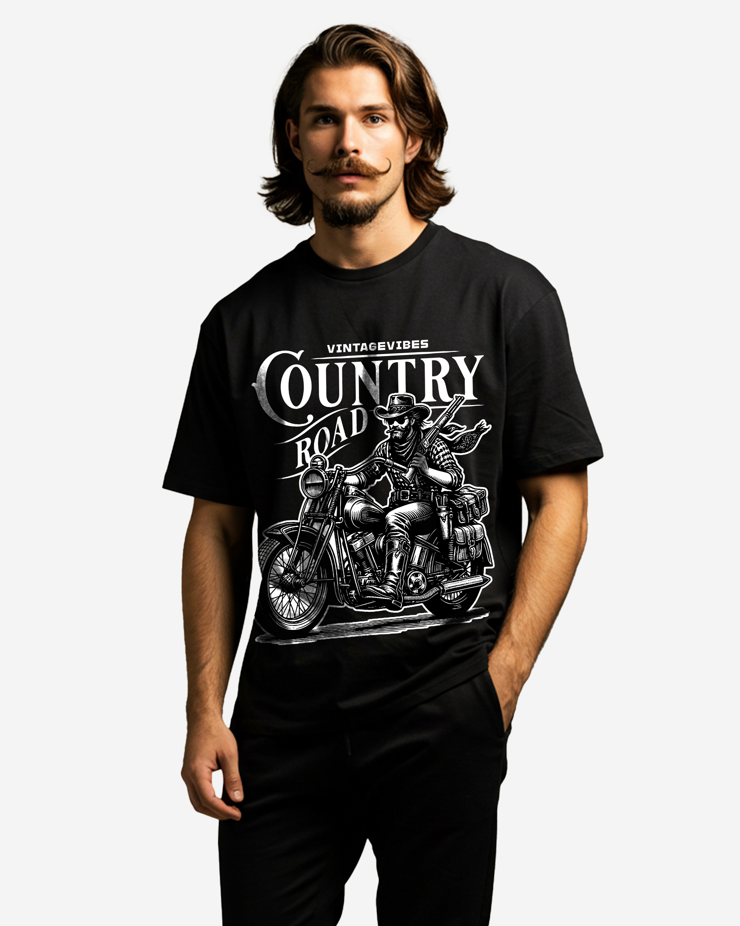 Country Road Men's Oversized T-Shirt