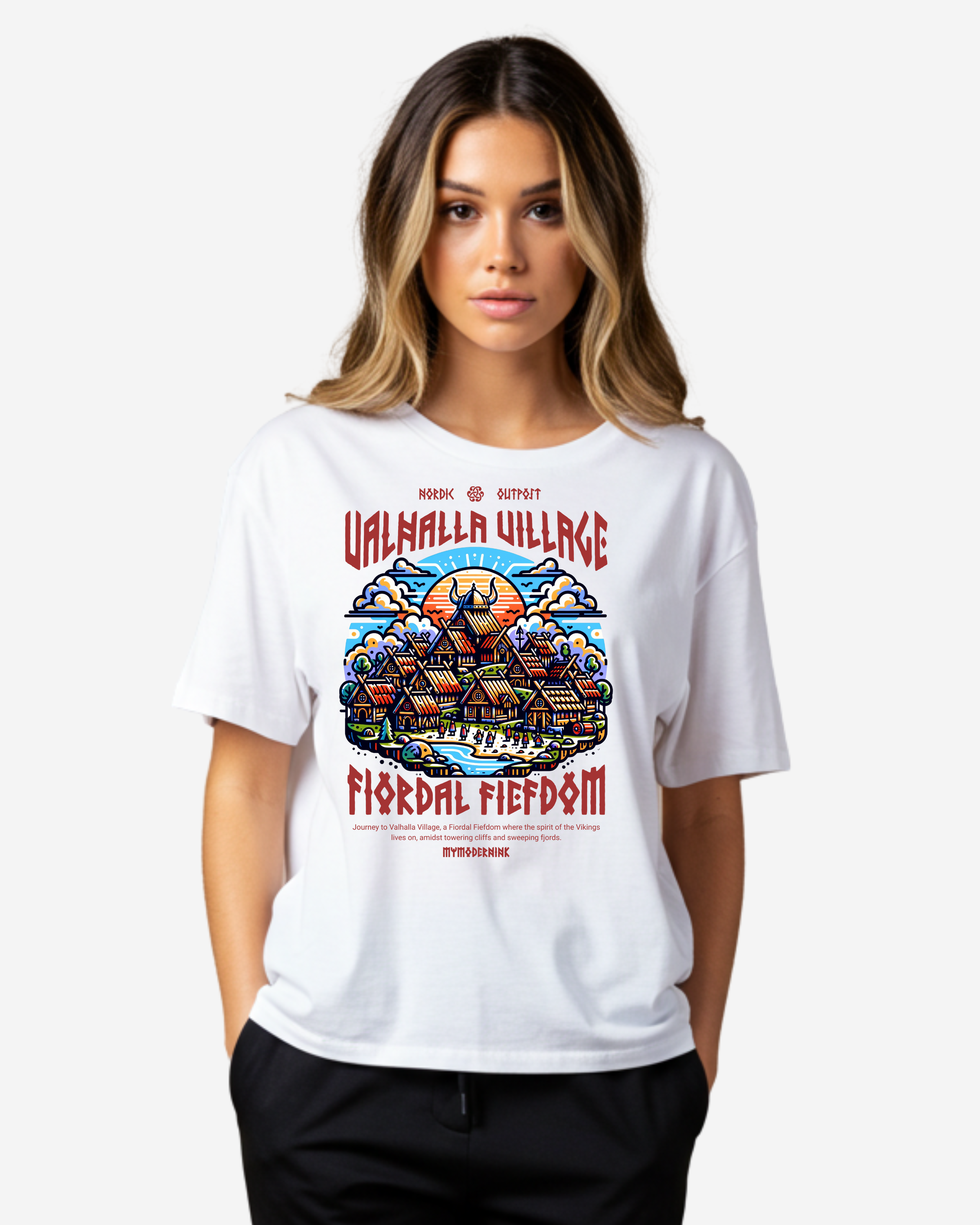 Nordic Outpost Women's Oversized T-Shirt