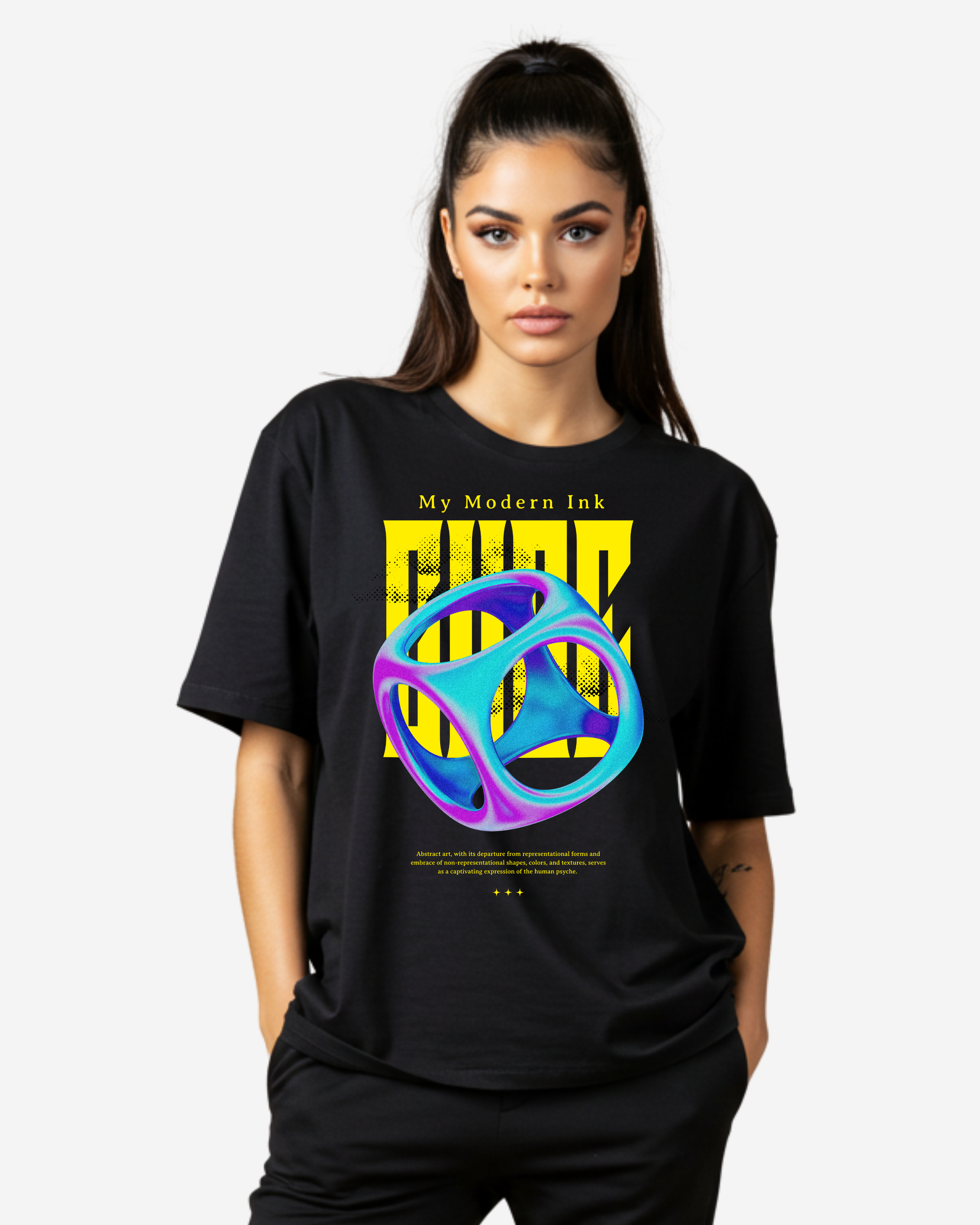 Cube Women's Oversized T-Shirt