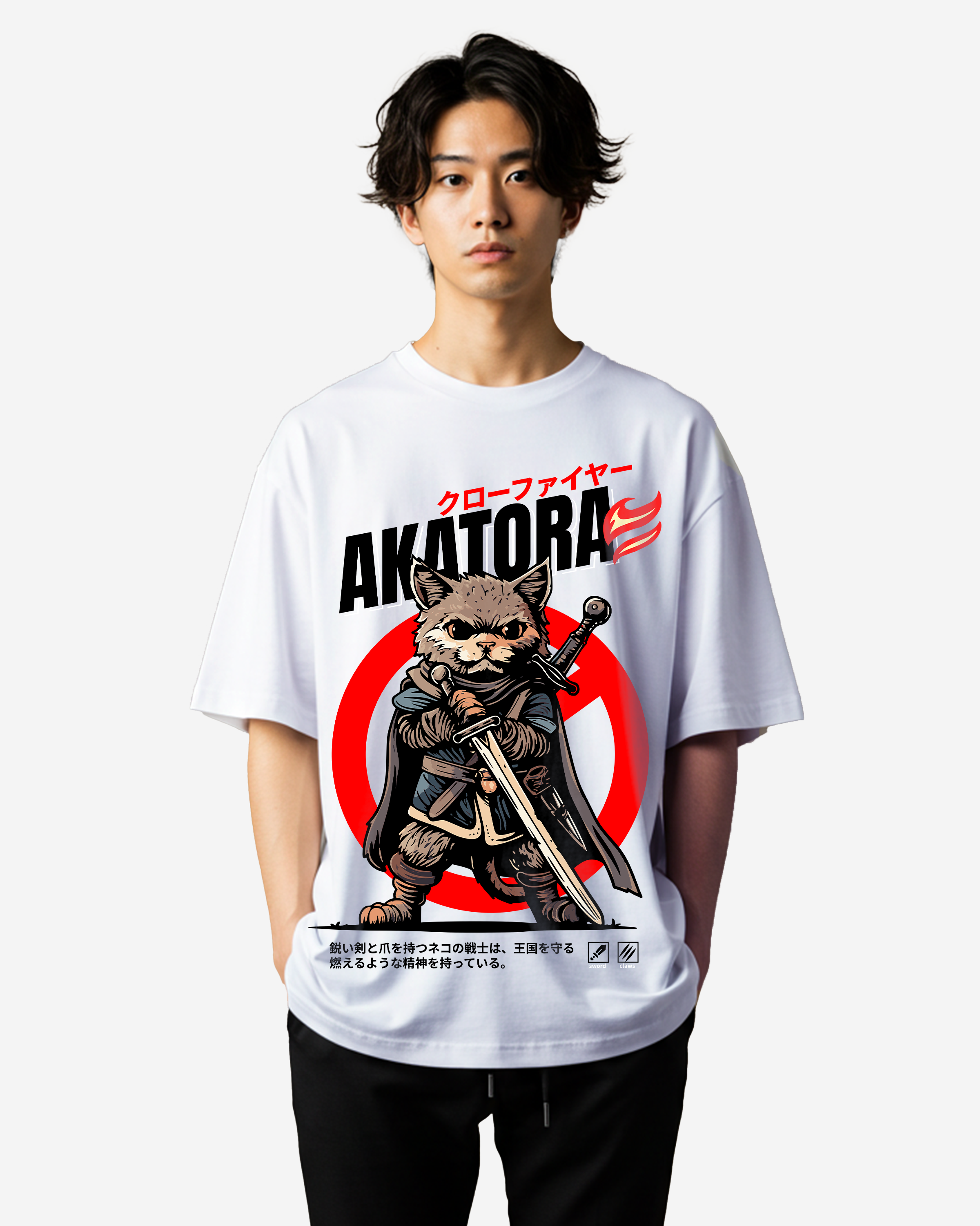 Clawfire Oversized T-Shirts