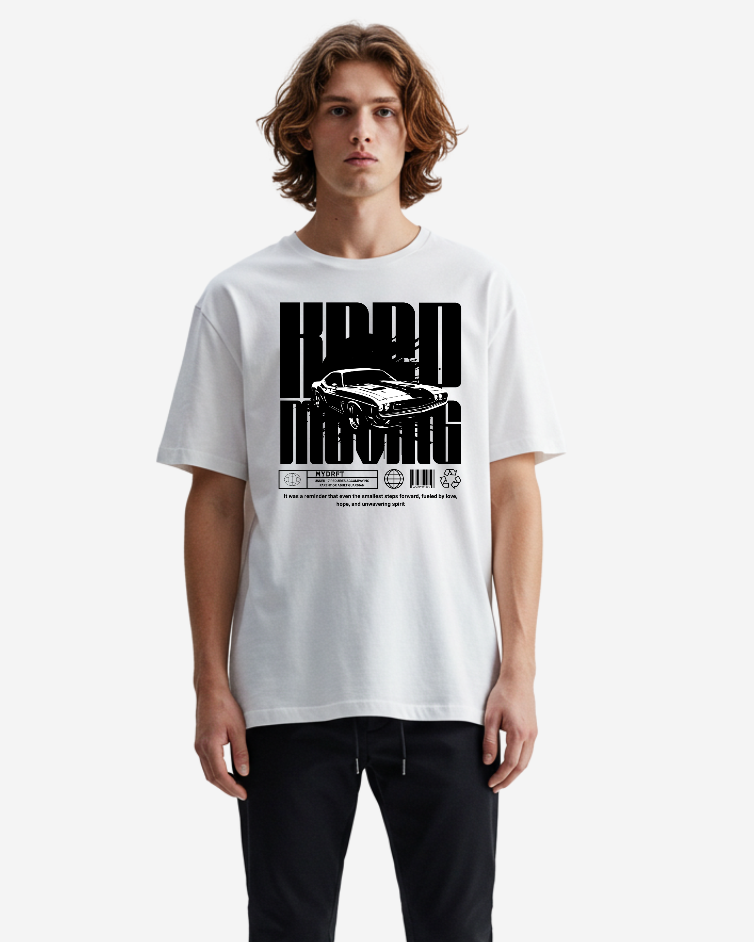 Keep Moving Oversized T-Shirt